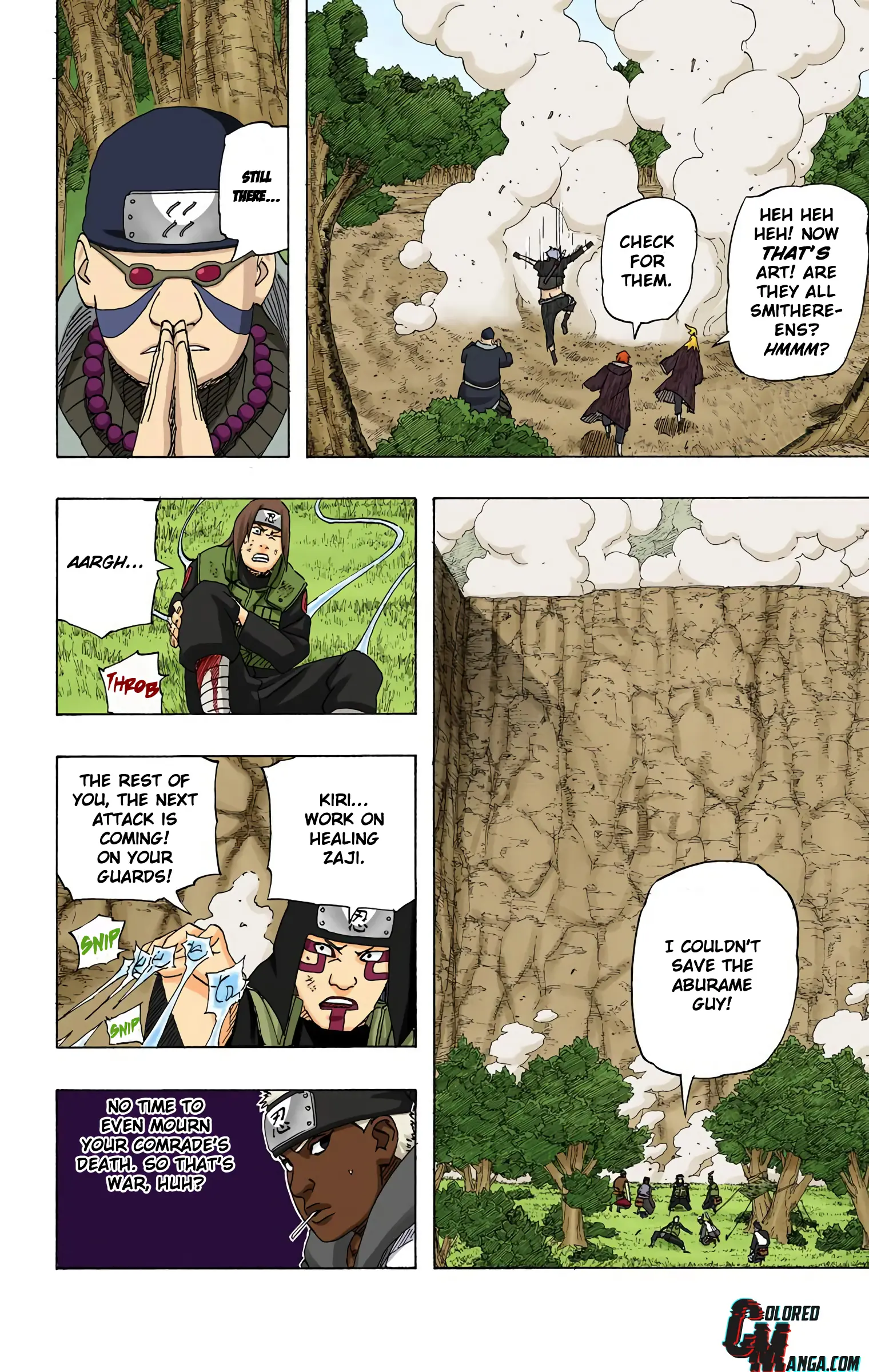 Naruto Colored Manga Online, chapter 517, page 12