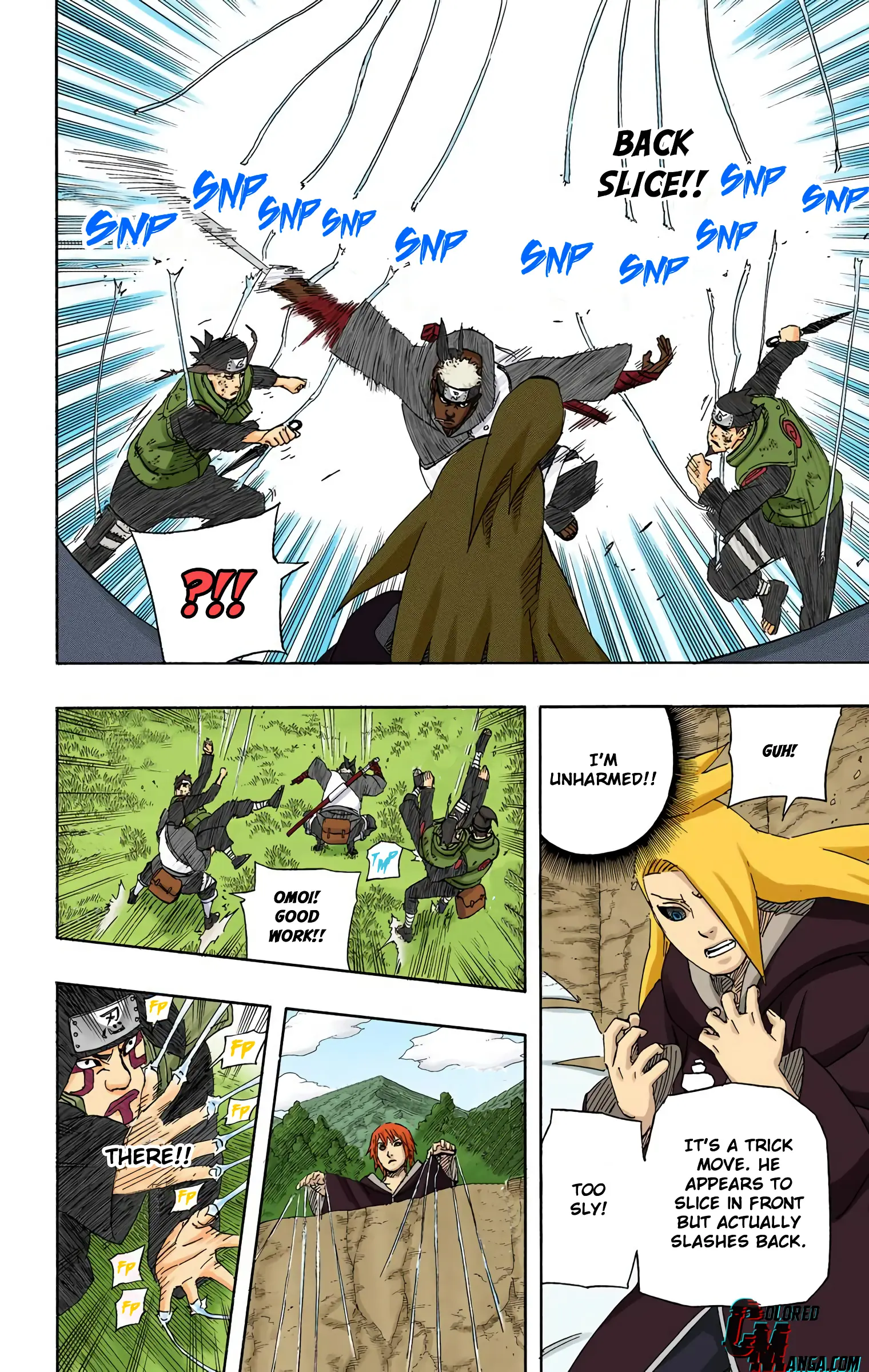 Naruto Colored Manga Online, chapter 518, page 2