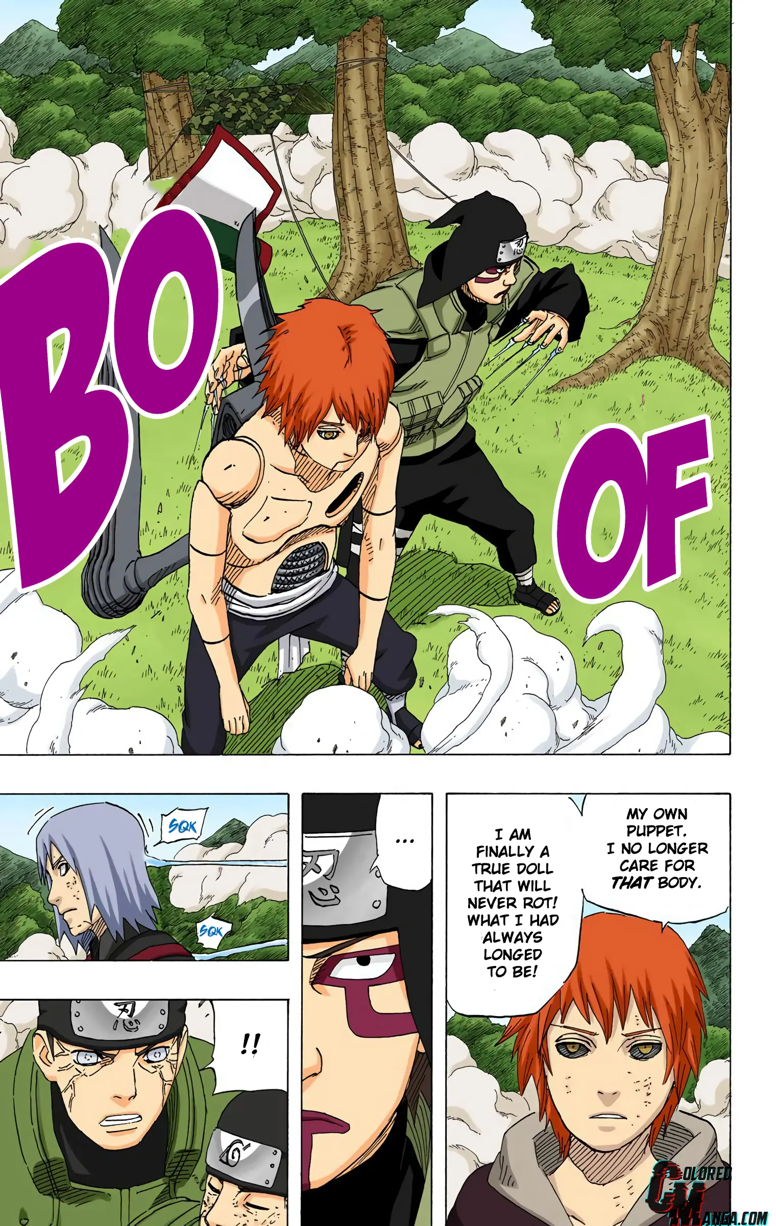 Naruto Colored Manga Online, chapter 518, page 5