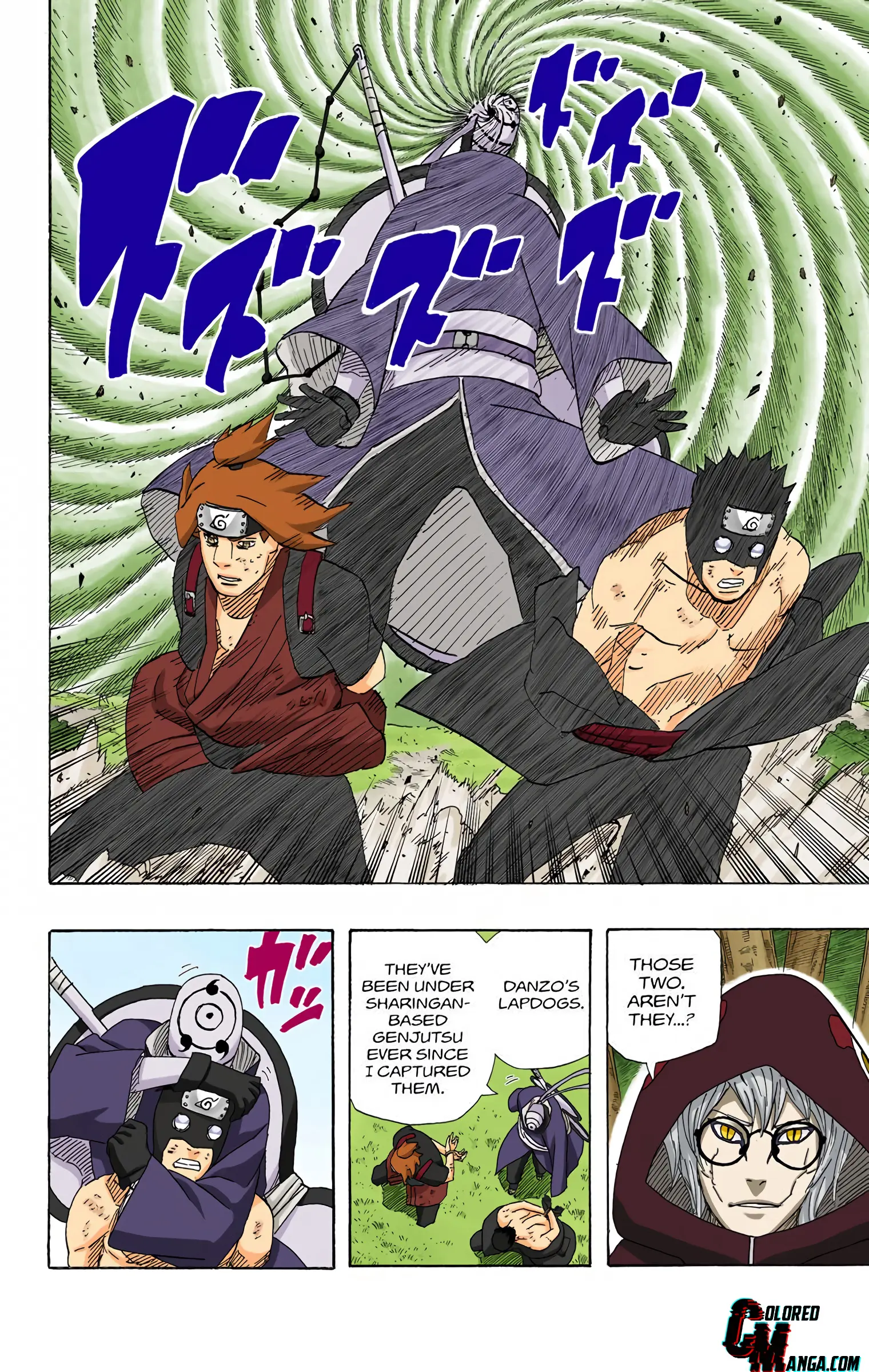 Naruto Colored Manga Online, chapter 520, page 8