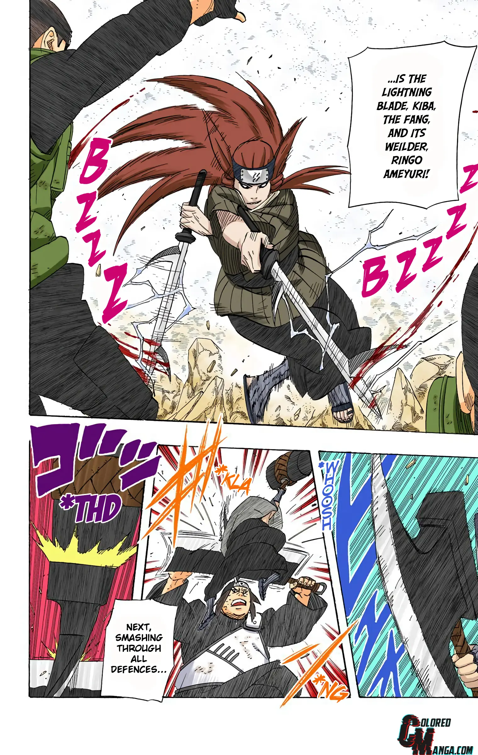 Naruto Colored Manga Online, chapter 523, page 10