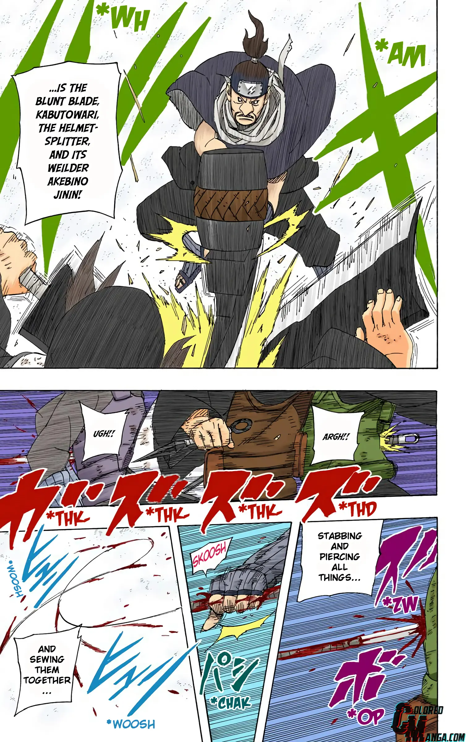 Naruto Colored Manga Online, chapter 523, page 11
