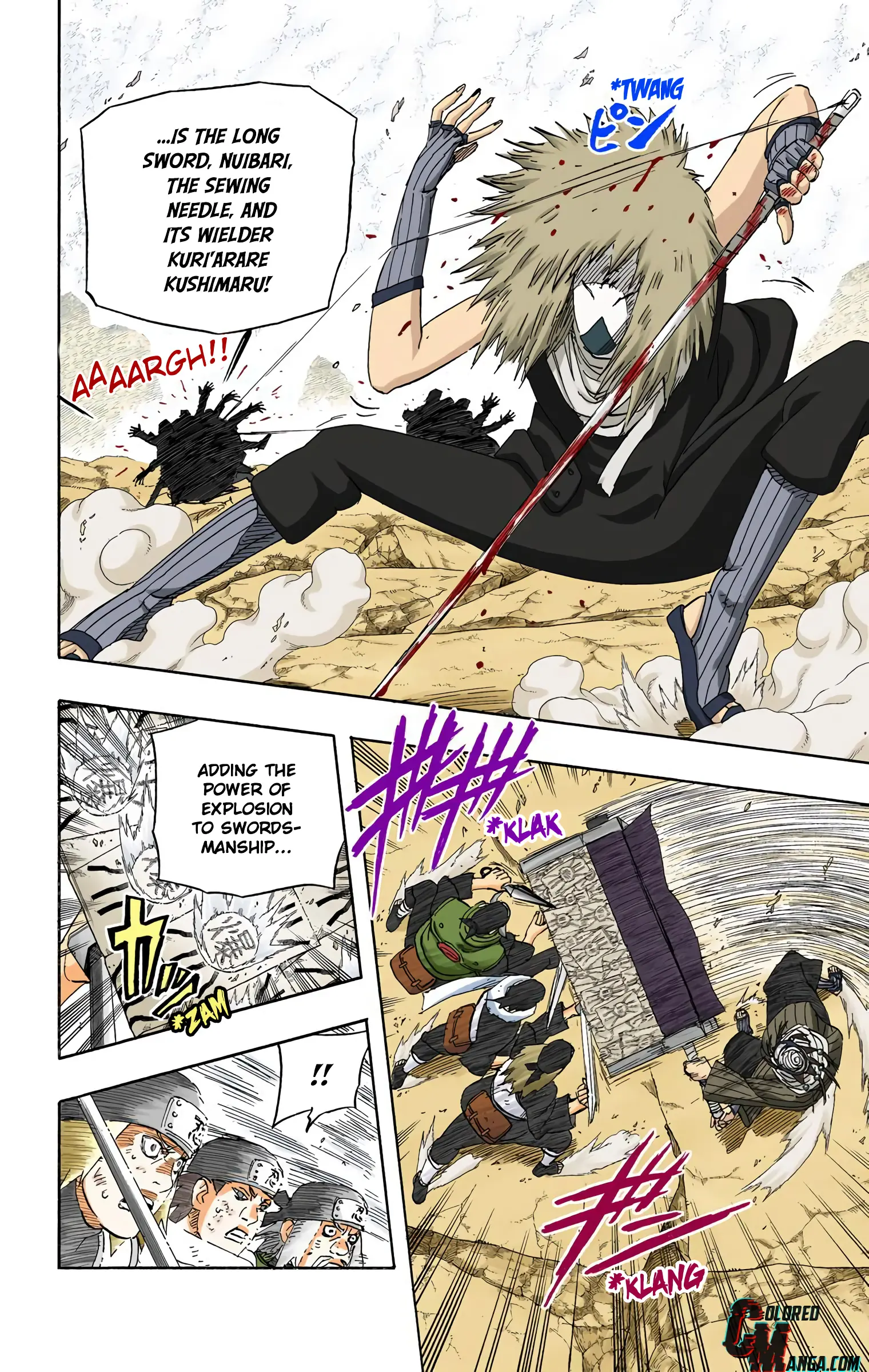 Naruto Colored Manga Online, chapter 523, page 12