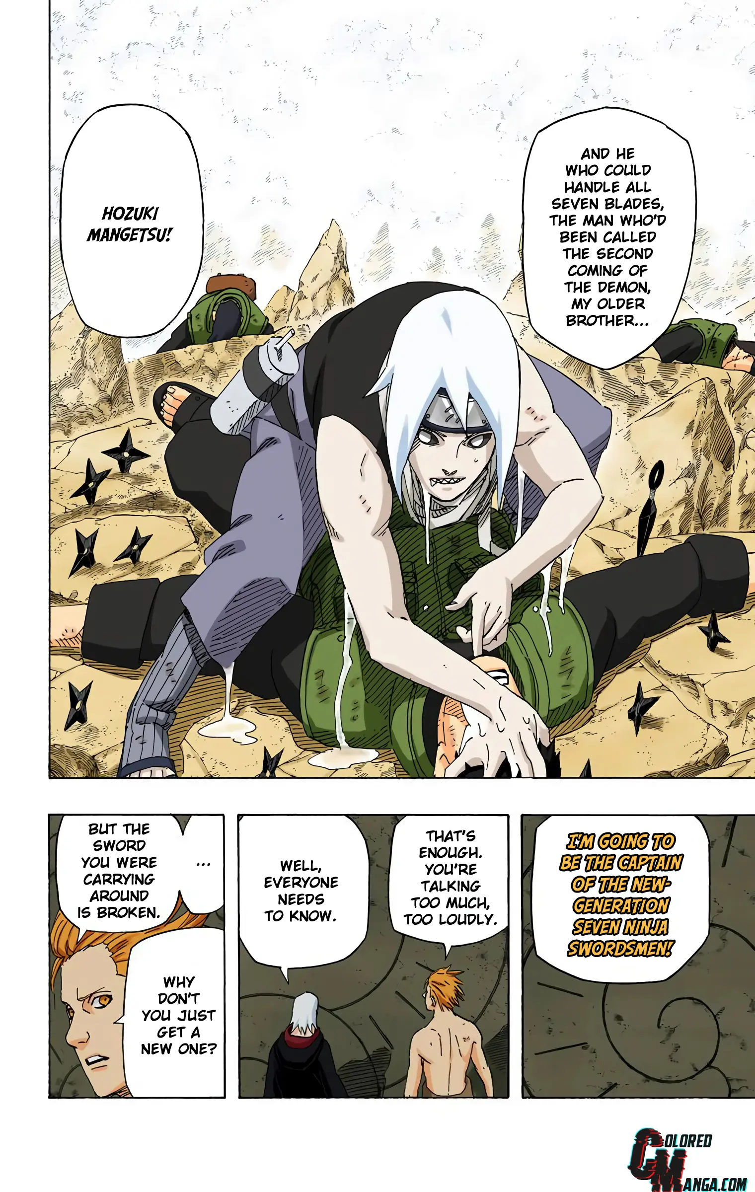 Naruto Colored Manga Online, chapter 523, page 14