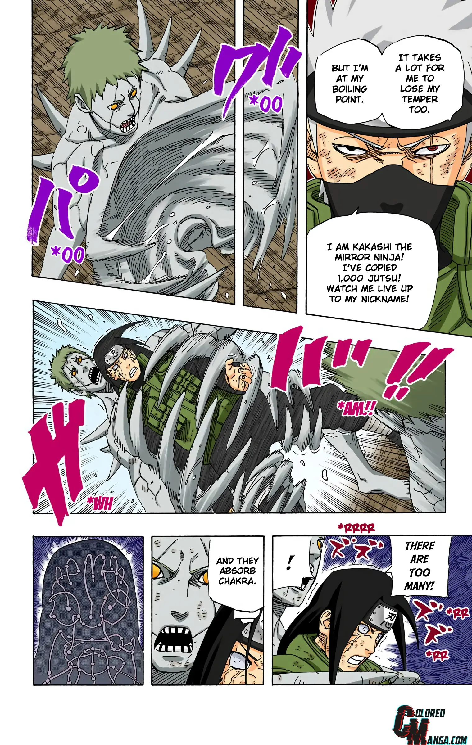 Naruto Colored Manga Online, chapter 524, page 14