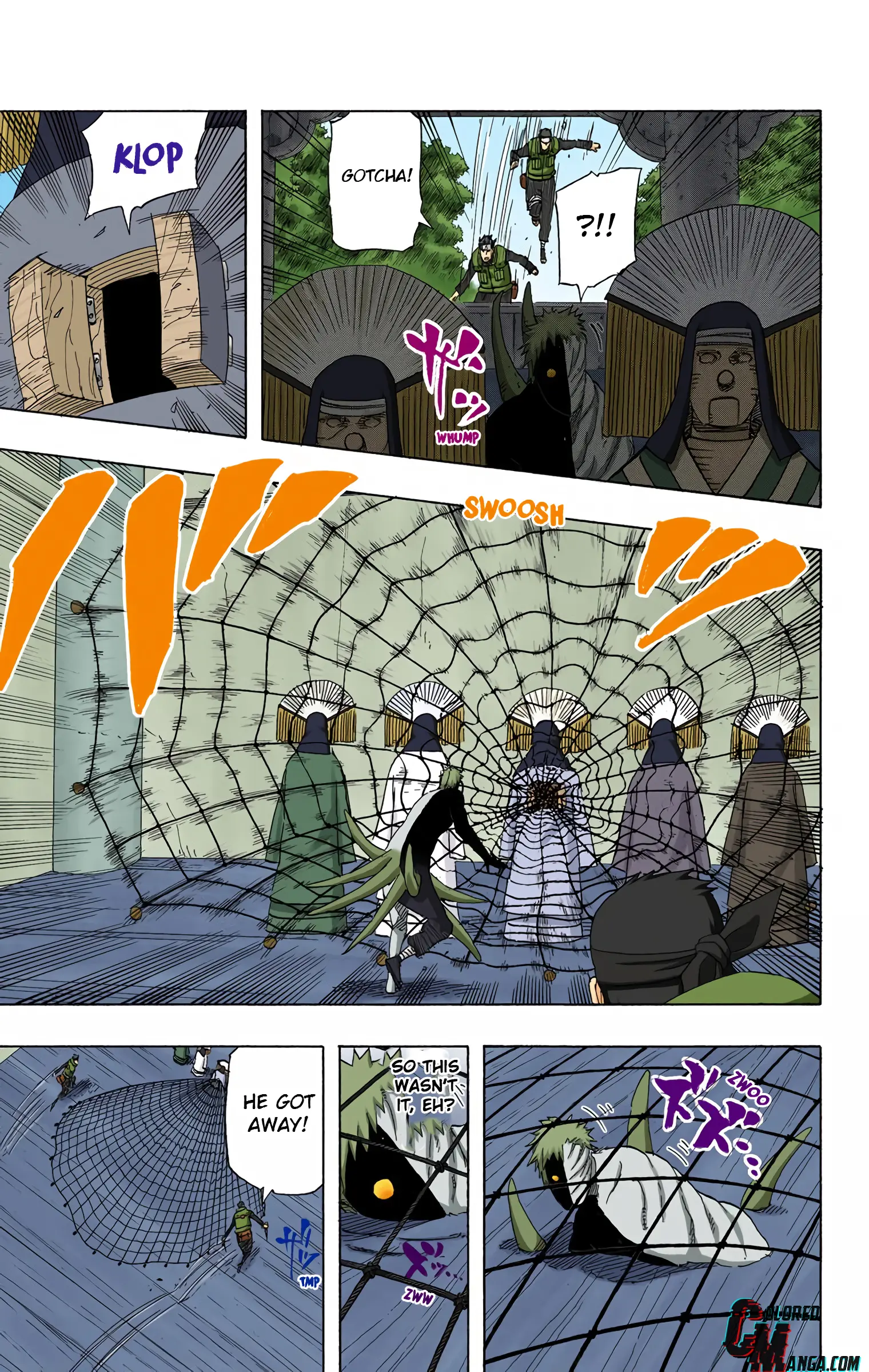 Naruto Colored Manga Online, chapter 526, page 3