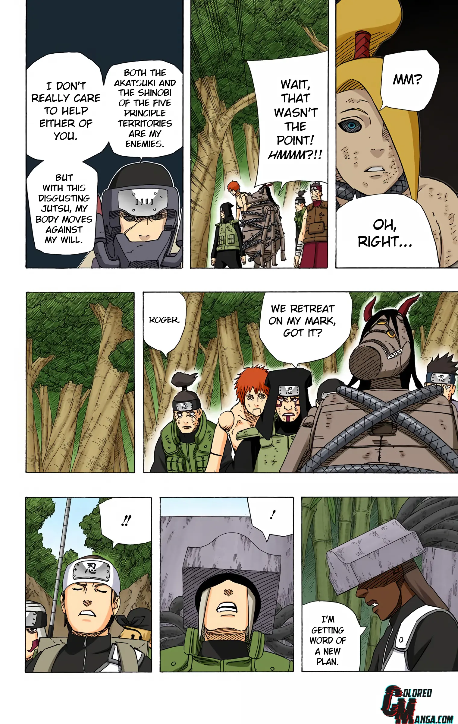 Naruto Colored Manga Online, chapter 526, page 13