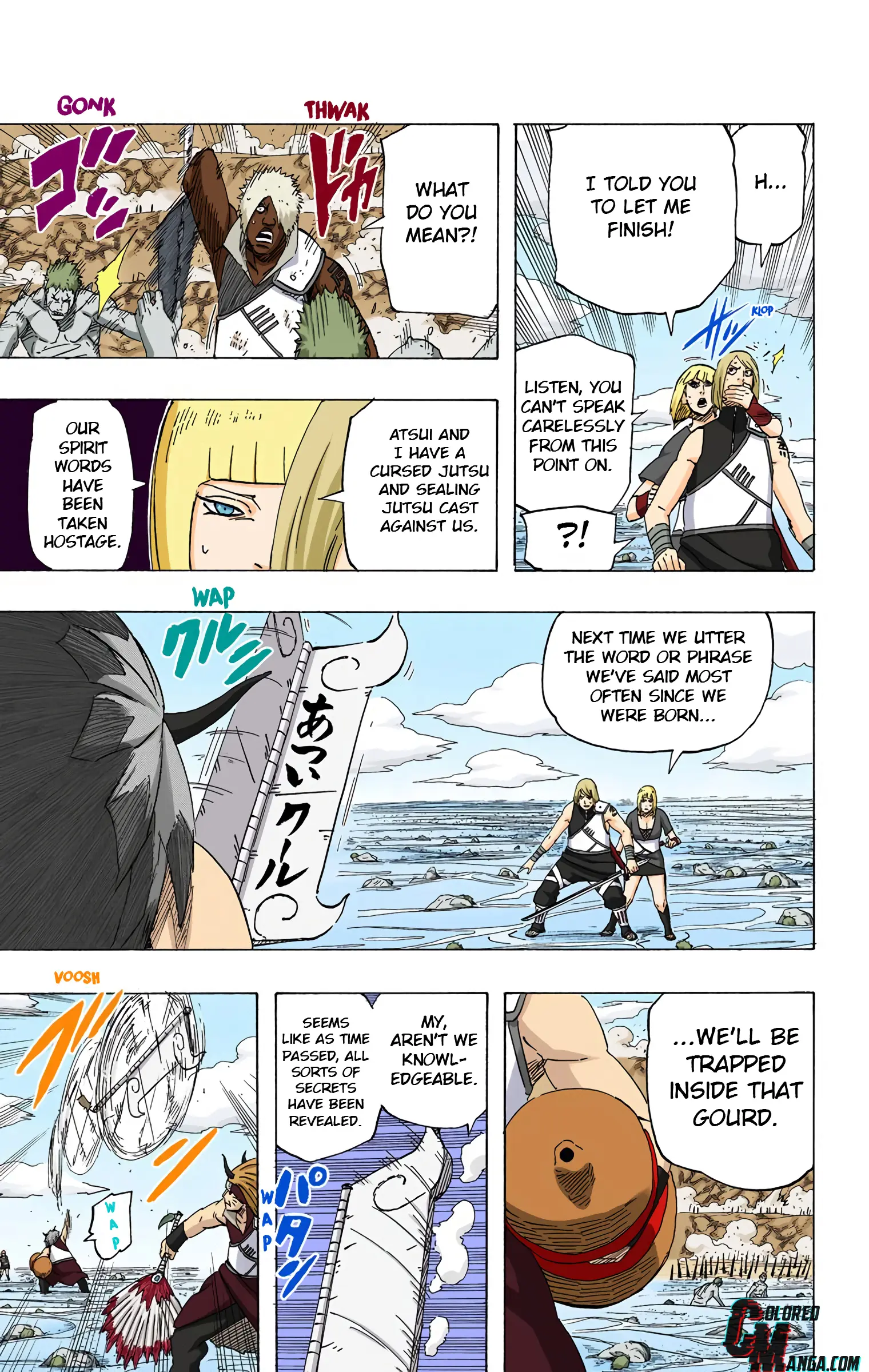 Naruto Colored Manga Online, chapter 527, page 9