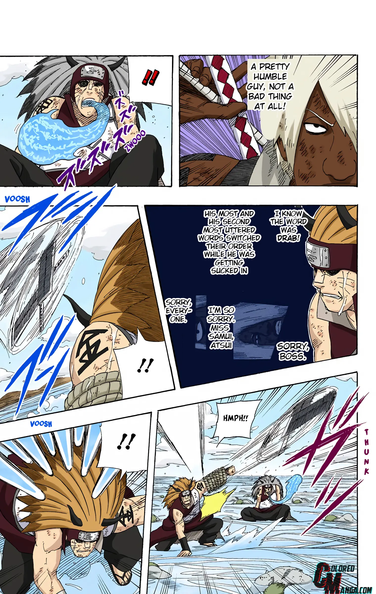 Naruto Colored Manga Online, chapter 528, page 10