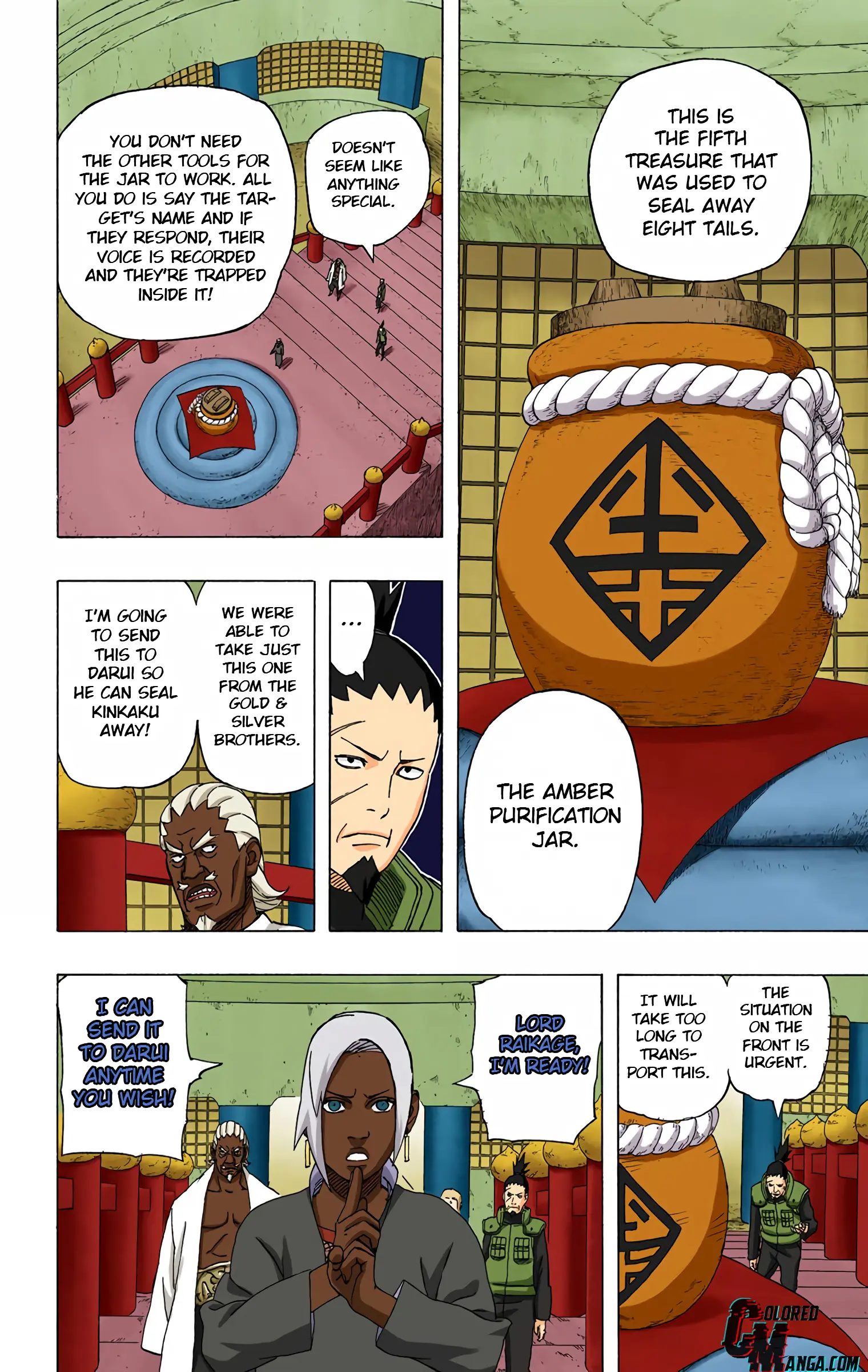 Naruto Colored Manga Online, chapter 529, page 6
