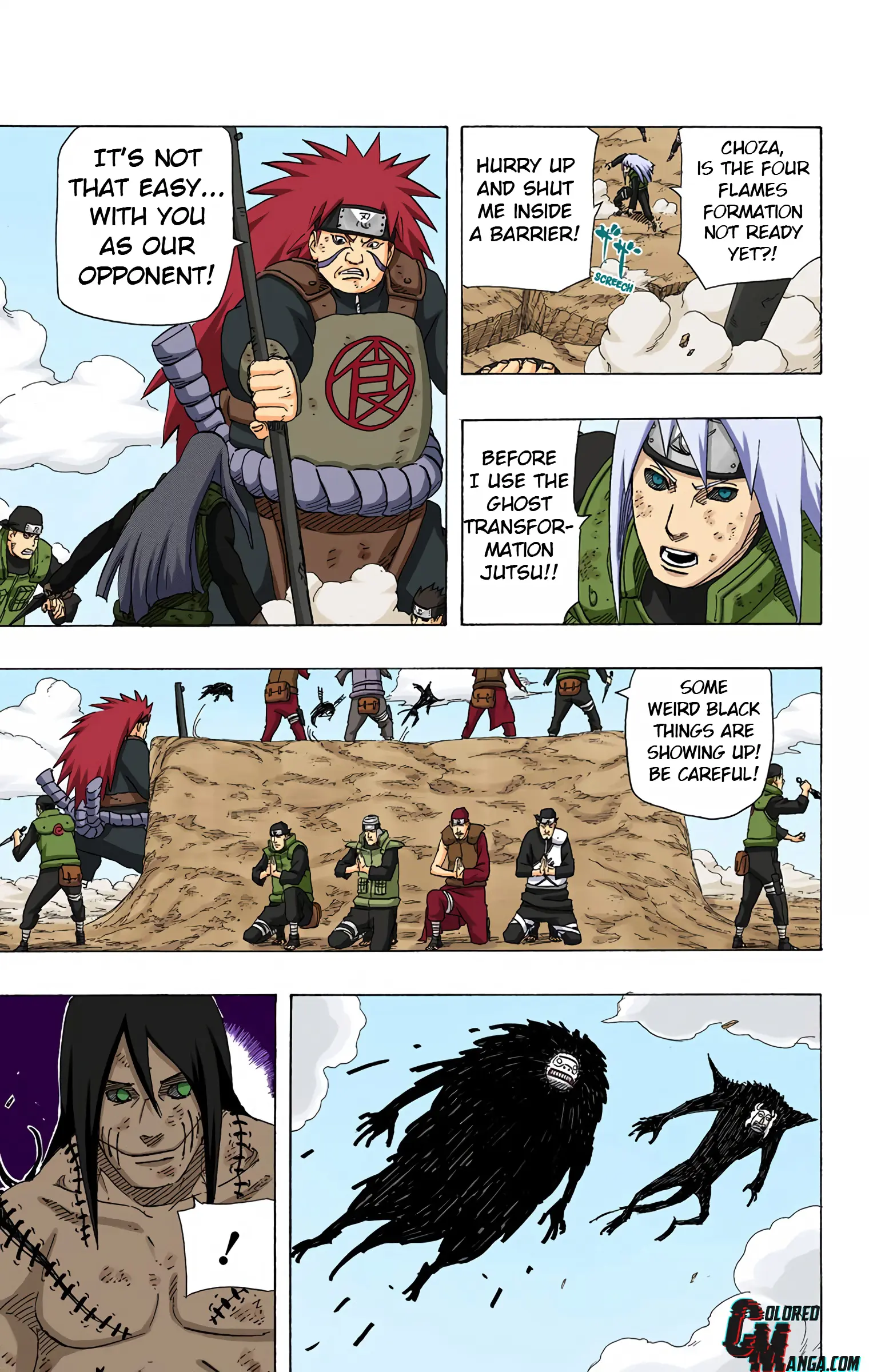 Naruto Colored Manga Online, chapter 530, page 7