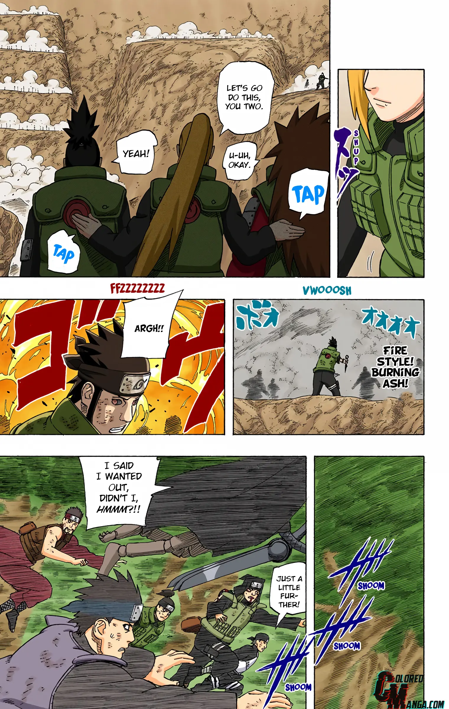 Naruto Colored Manga Online, chapter 530, page 13