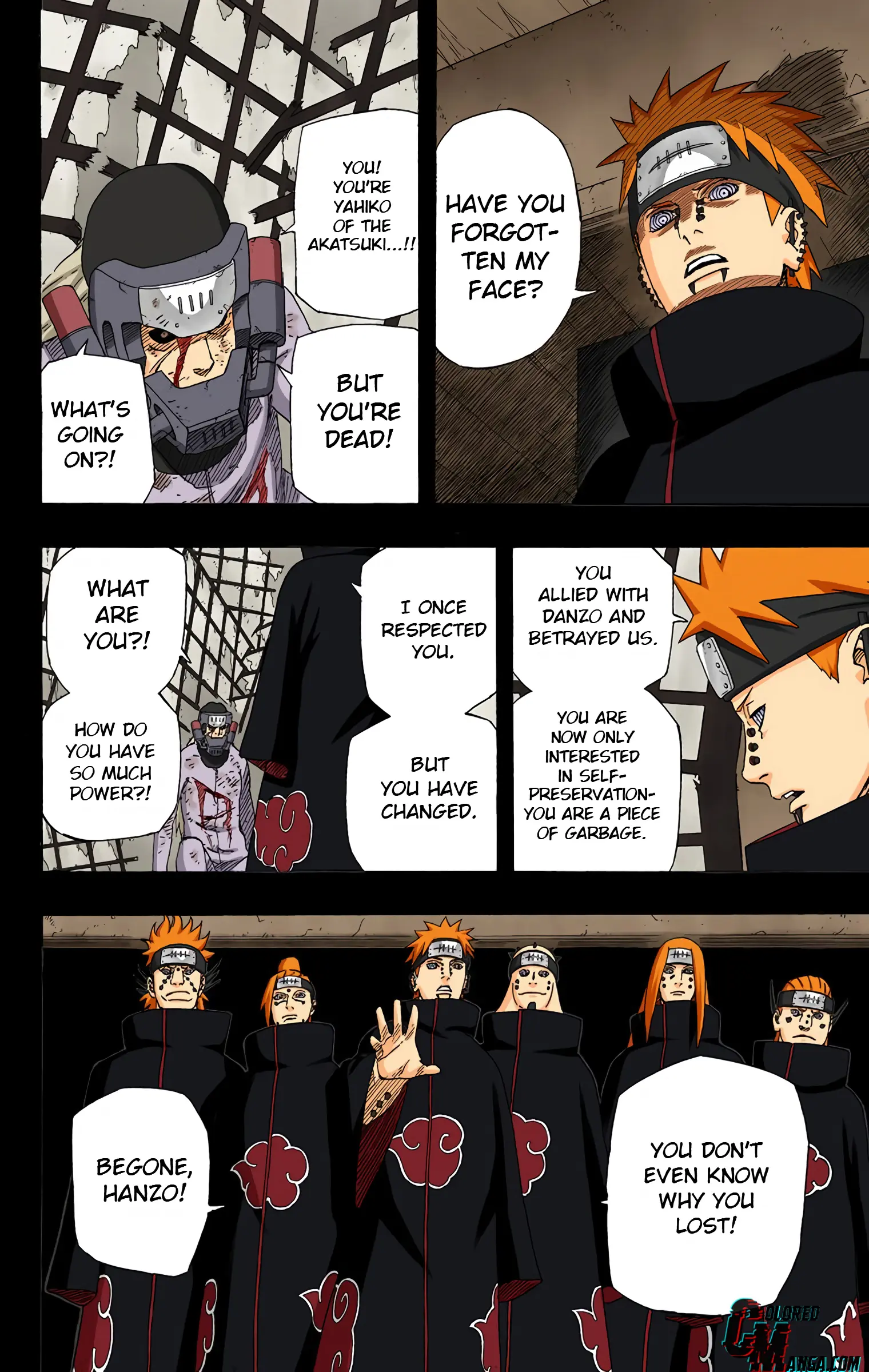 Naruto Colored Manga Online, chapter 531, page 15