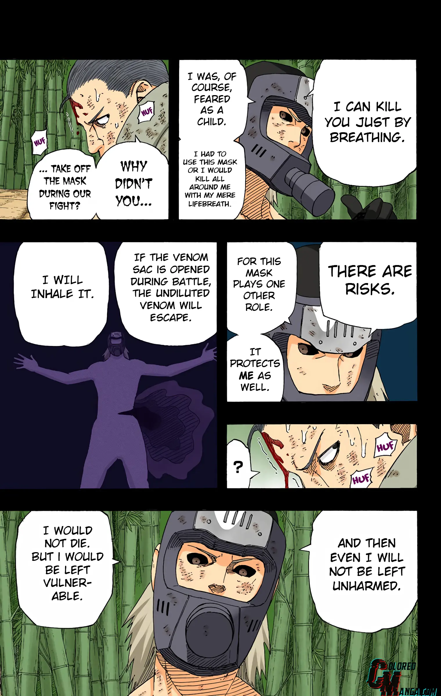 Naruto Colored Manga Online, chapter 532, page 3