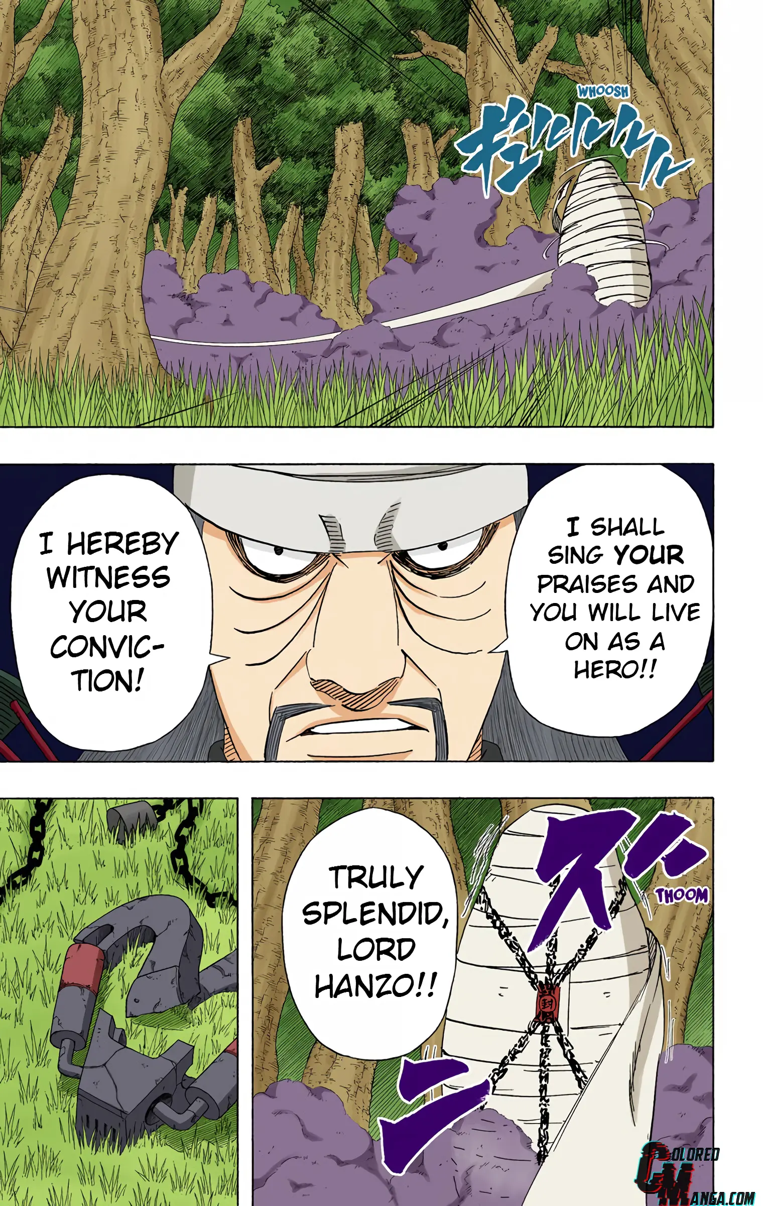 Naruto Colored Manga Online, chapter 532, page 12