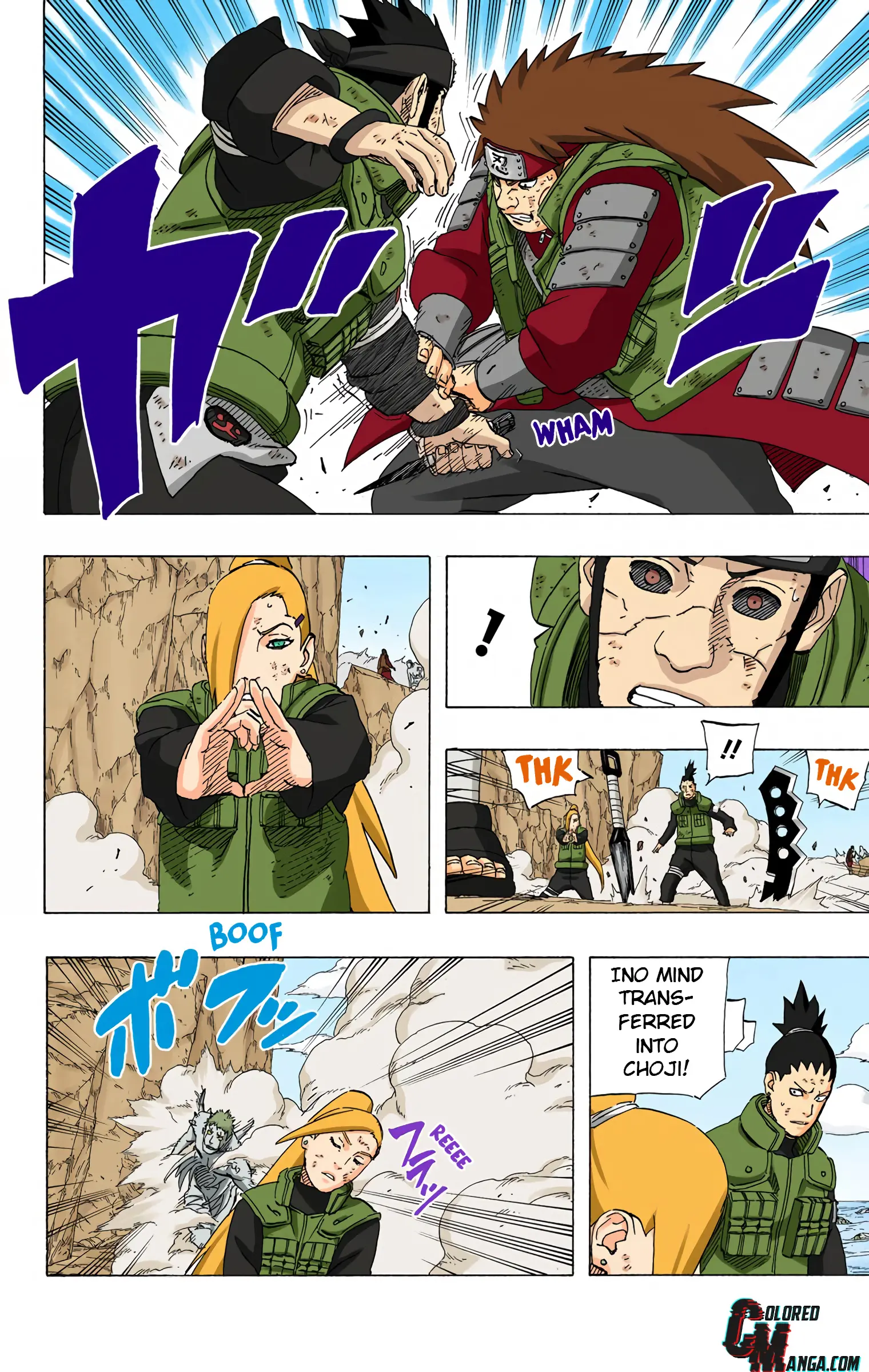 Naruto Colored Manga Online, chapter 533, page 6