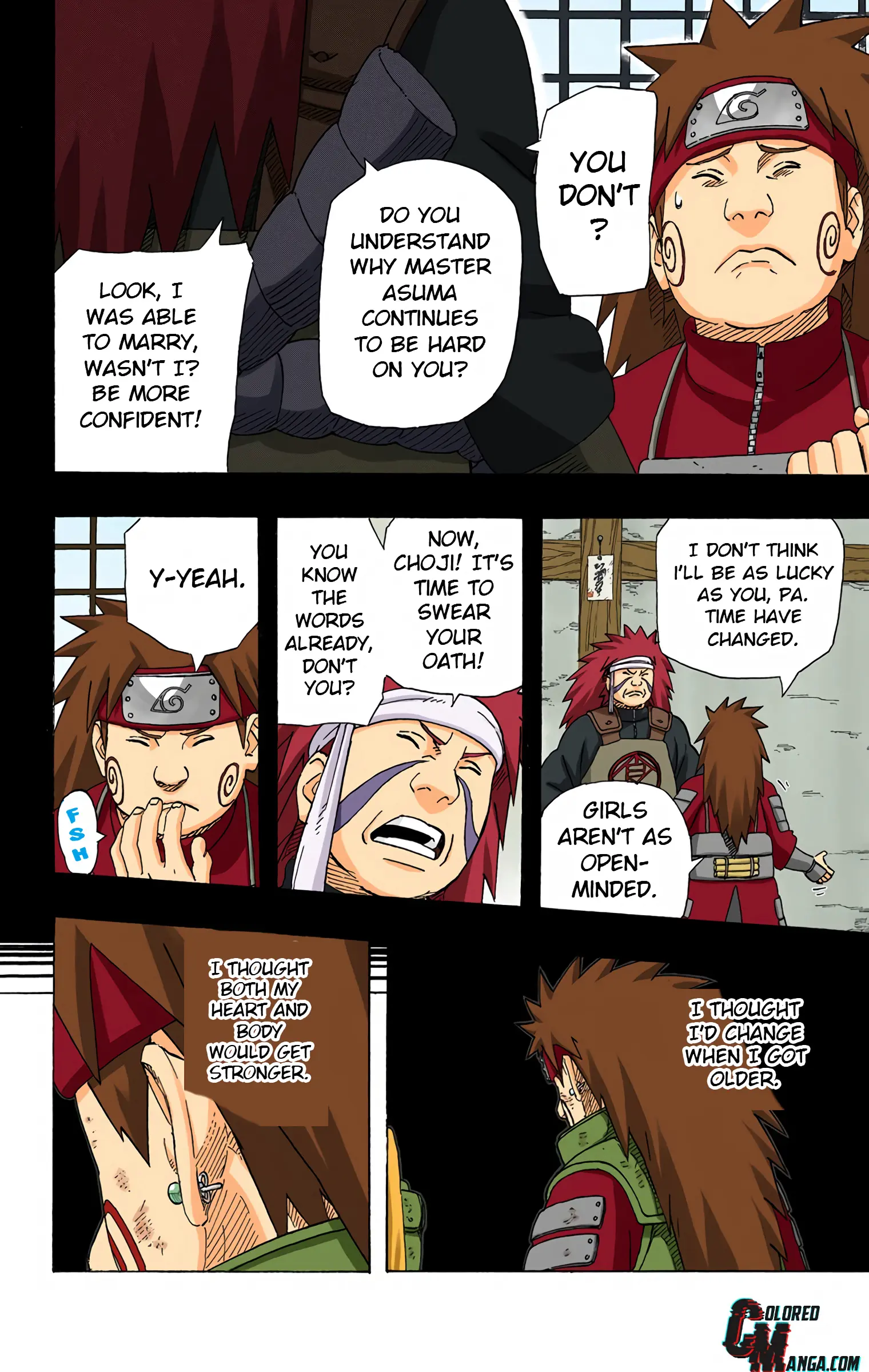 Naruto Colored Manga Online, chapter 533, page 14
