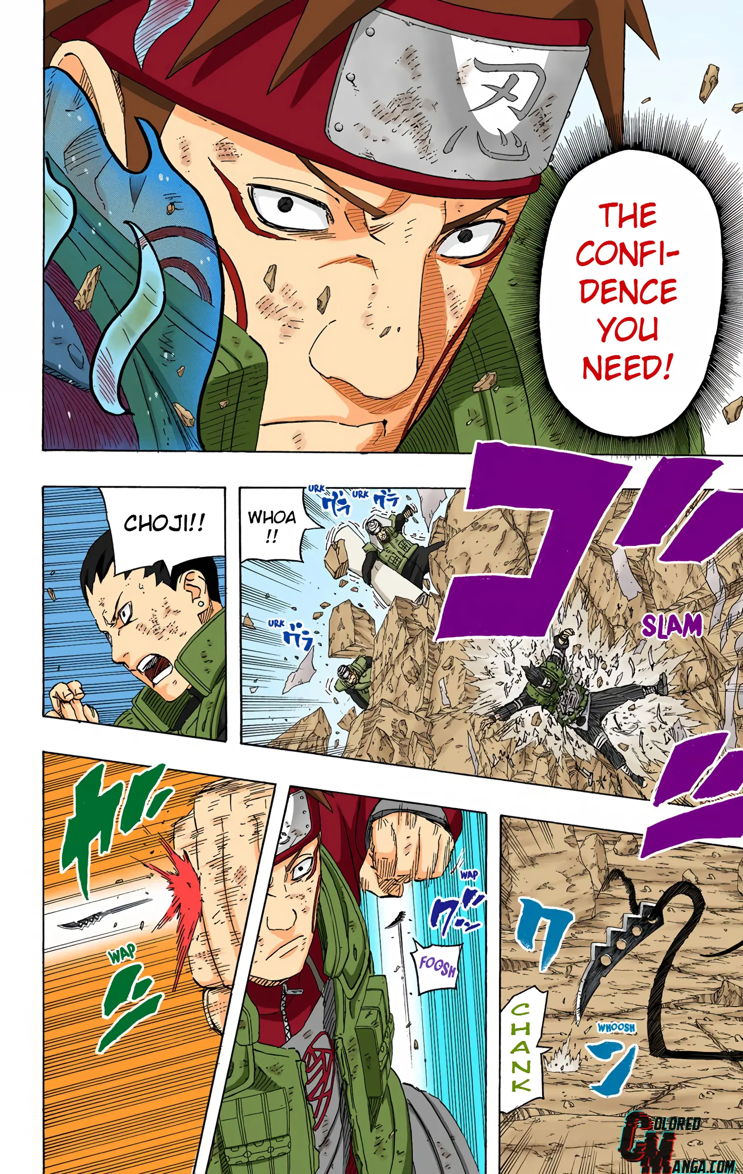 Naruto Colored Manga Online, chapter 534, page 7