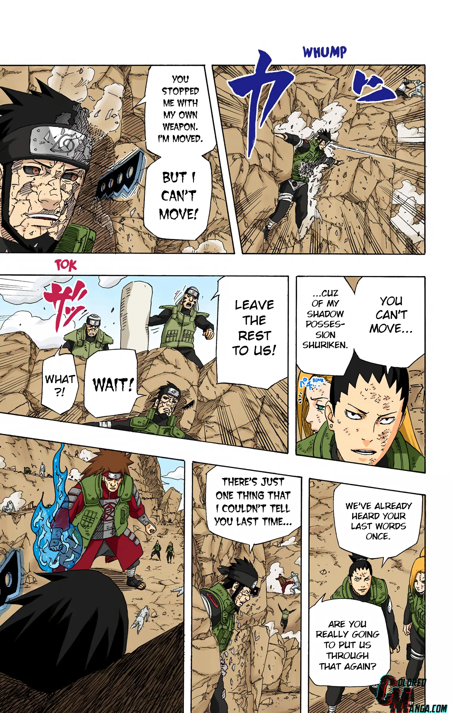 Naruto Colored Manga Online, chapter 534, page 8