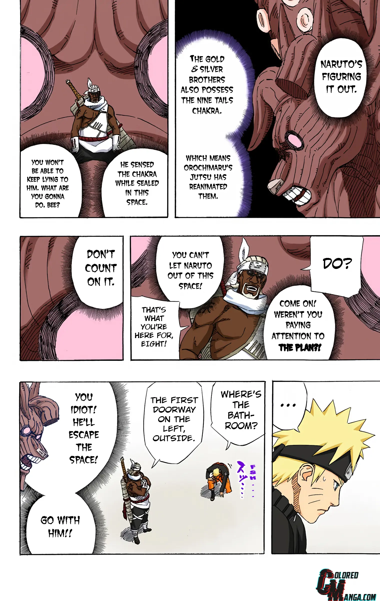 Naruto Colored Manga Online, chapter 534, page 13