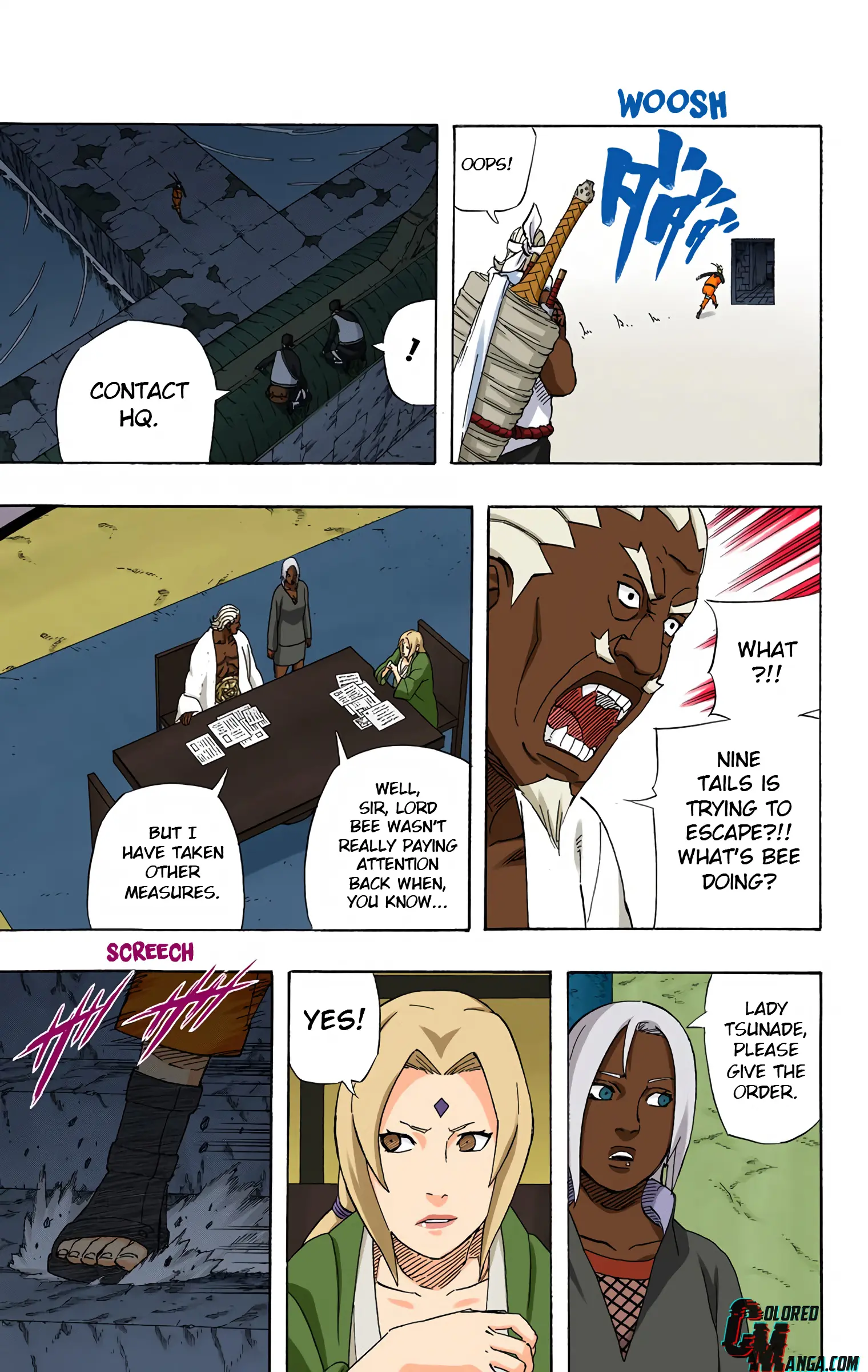 Naruto Colored Manga Online, chapter 534, page 14
