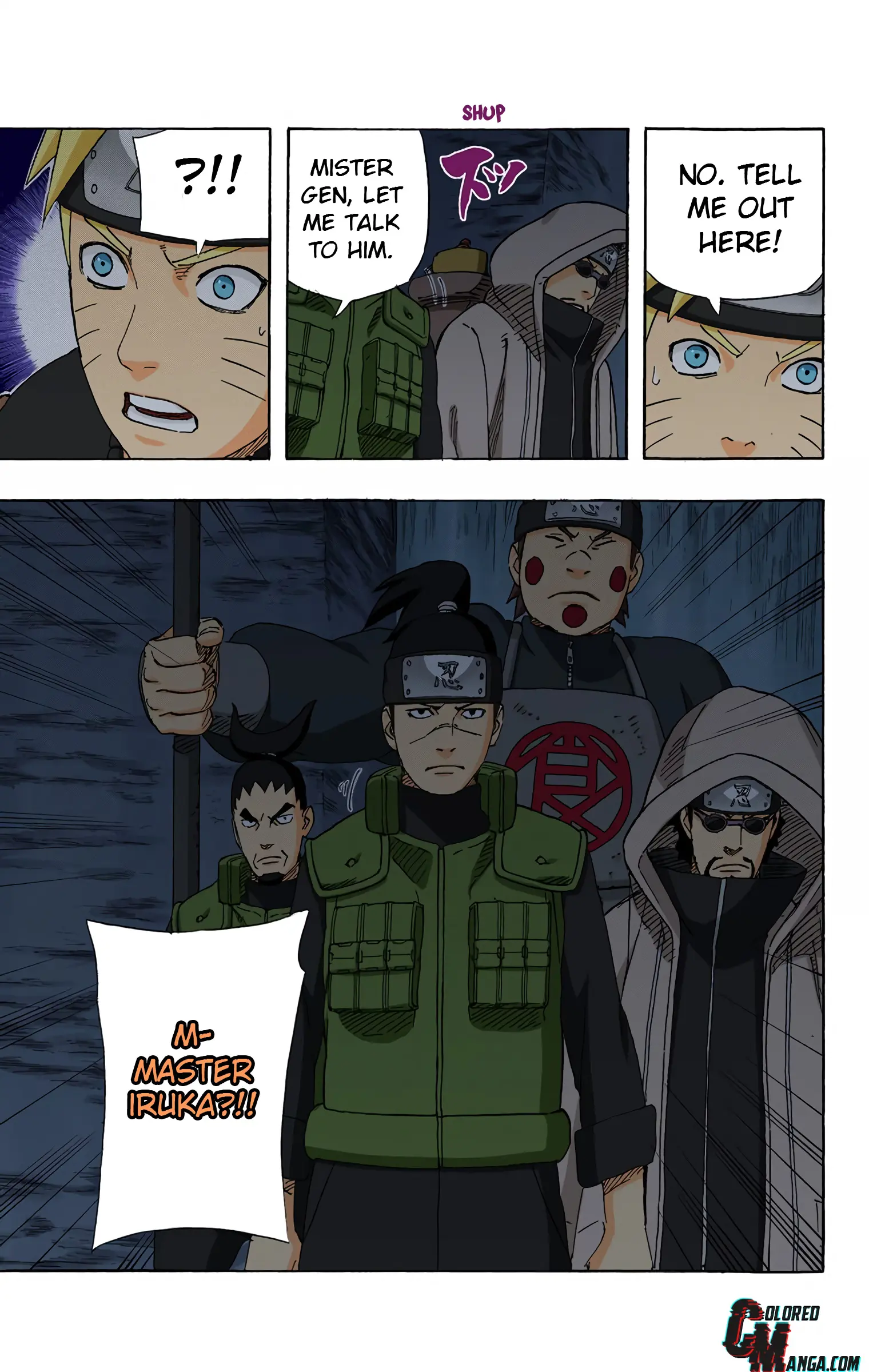 Naruto Colored Manga Online, chapter 534, page 16
