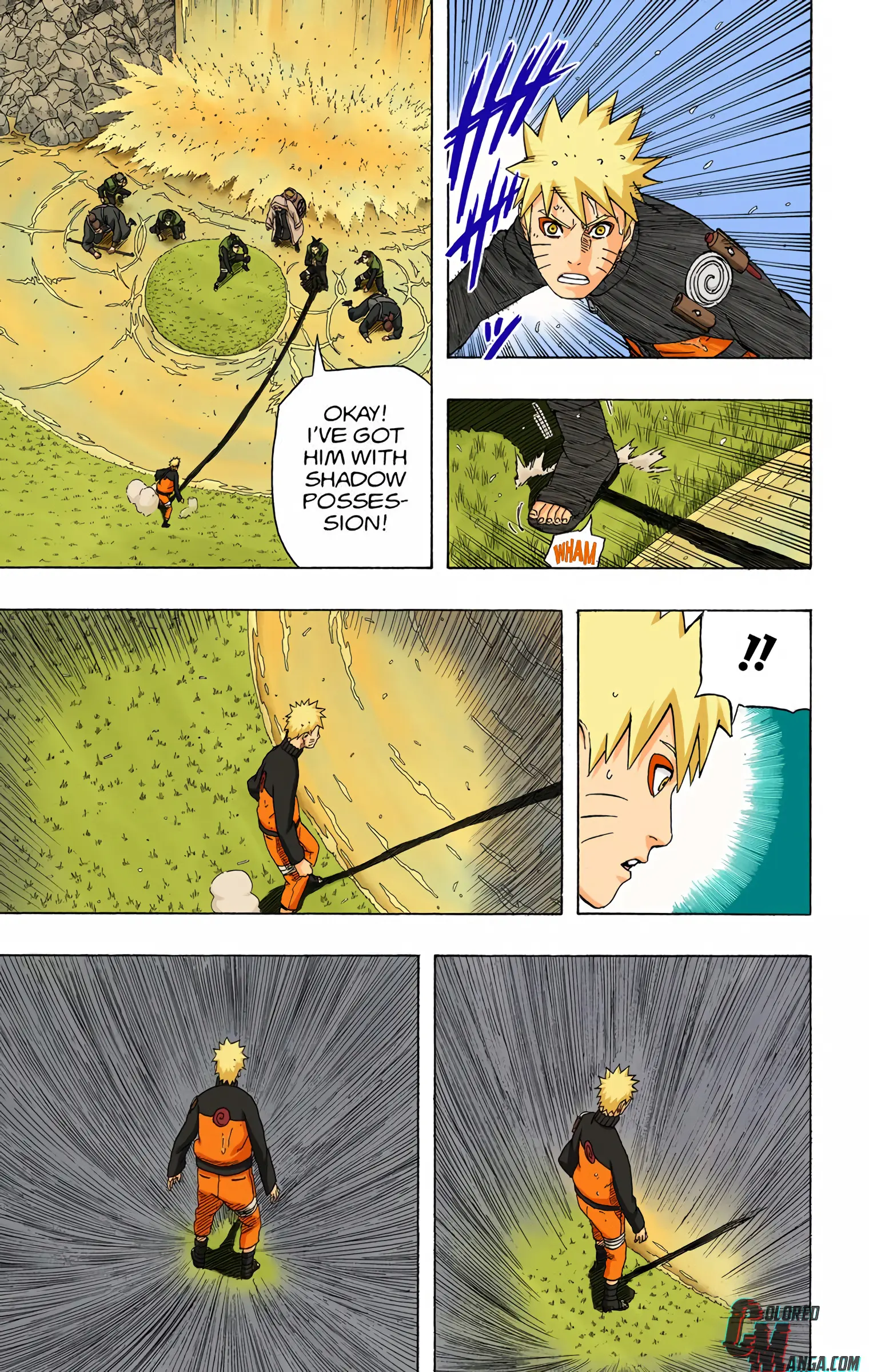 Naruto Colored Manga Online, chapter 535, page 11