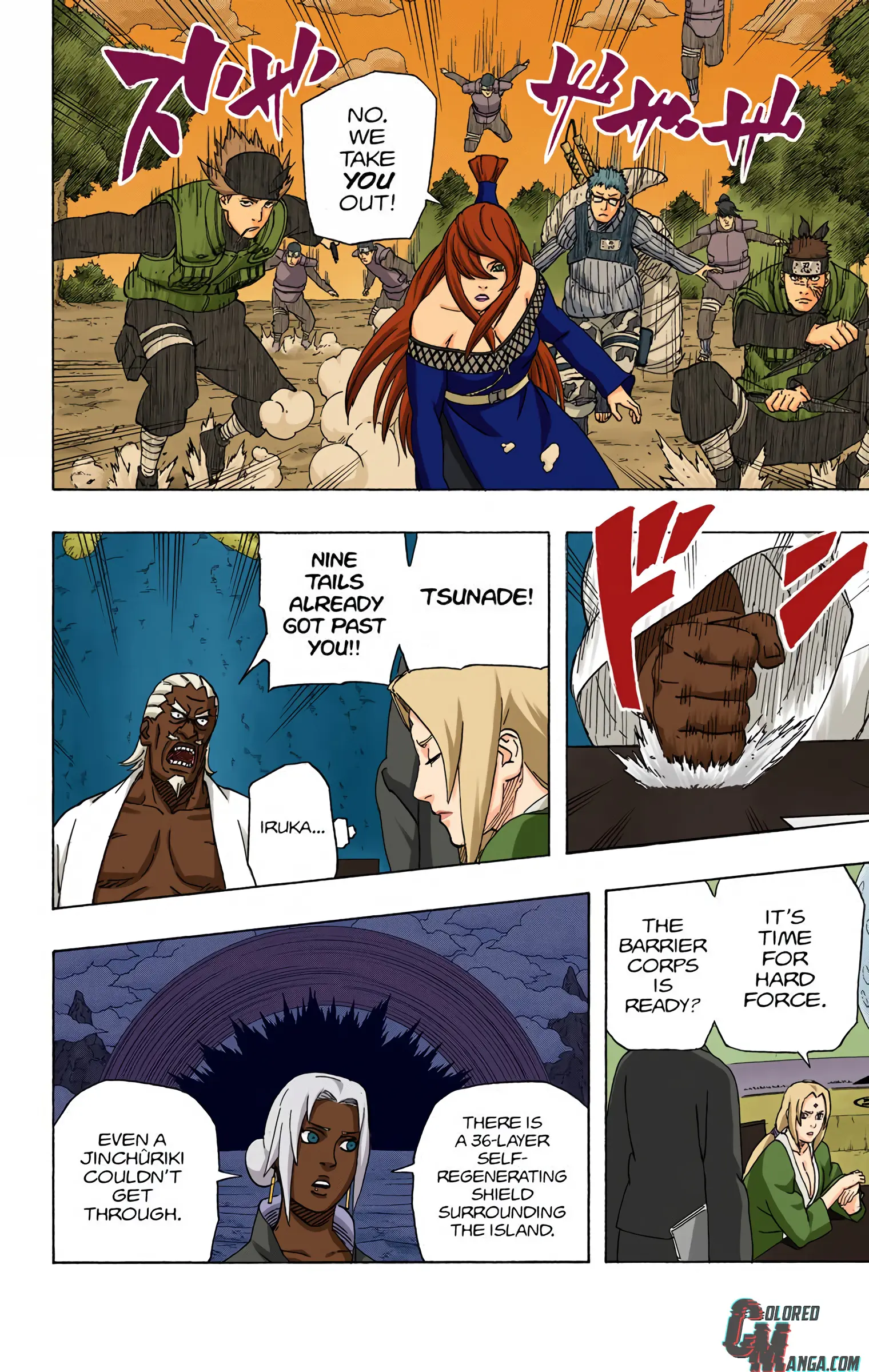 Naruto Colored Manga Online, chapter 536, page 6
