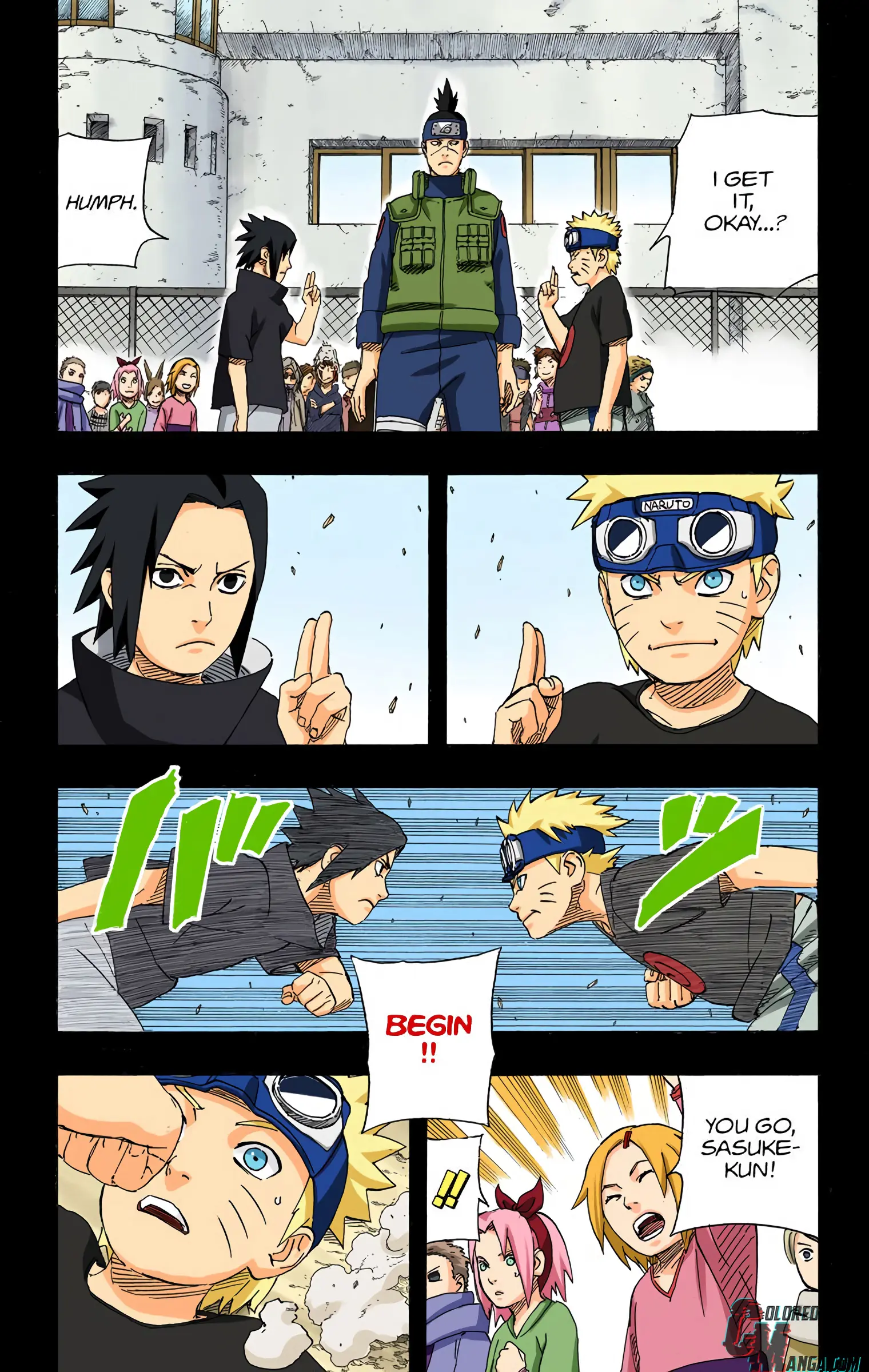 Naruto Colored Manga Online, chapter 538, page 11