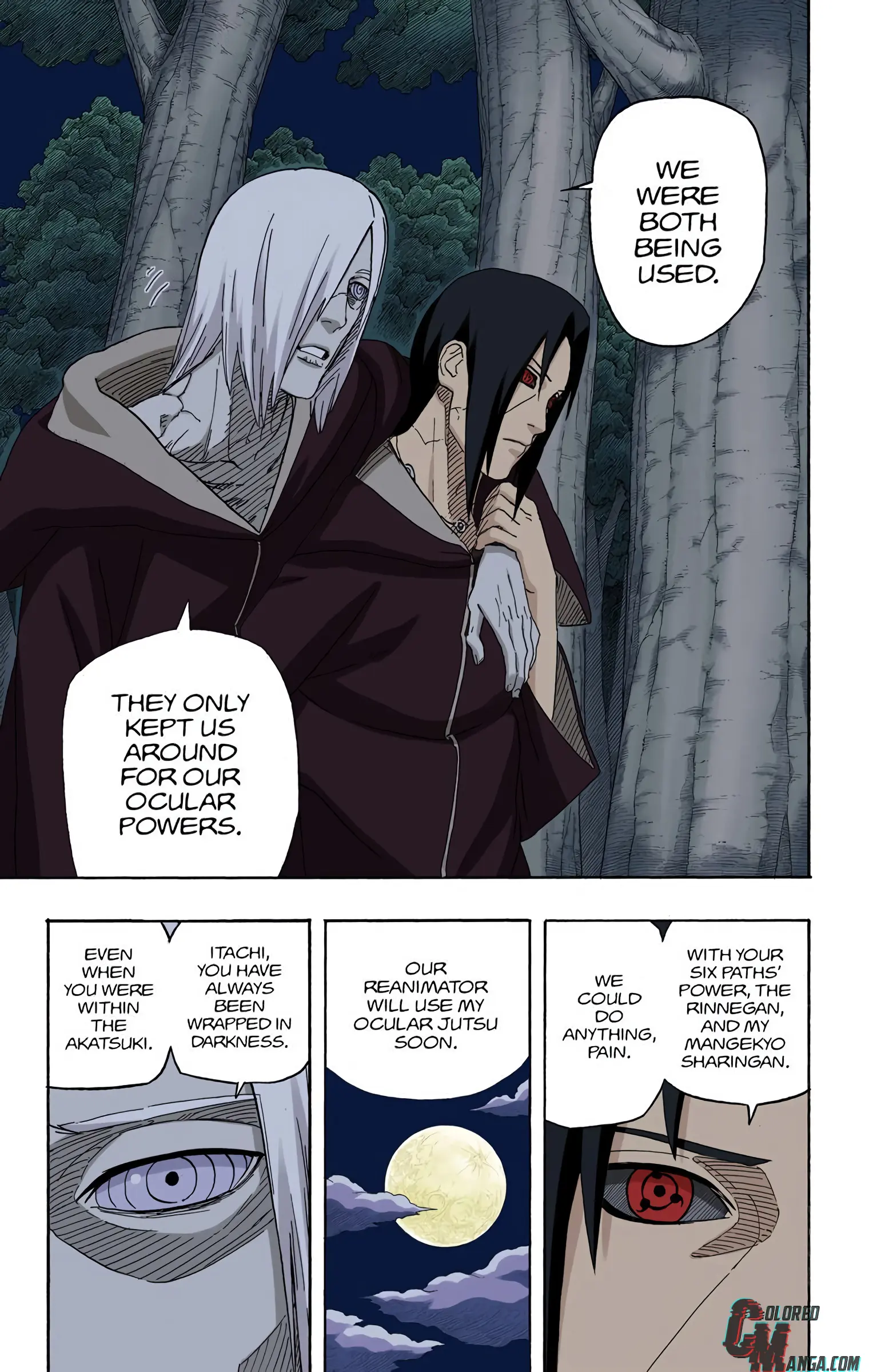 Naruto Colored Manga Online, chapter 539, page 5
