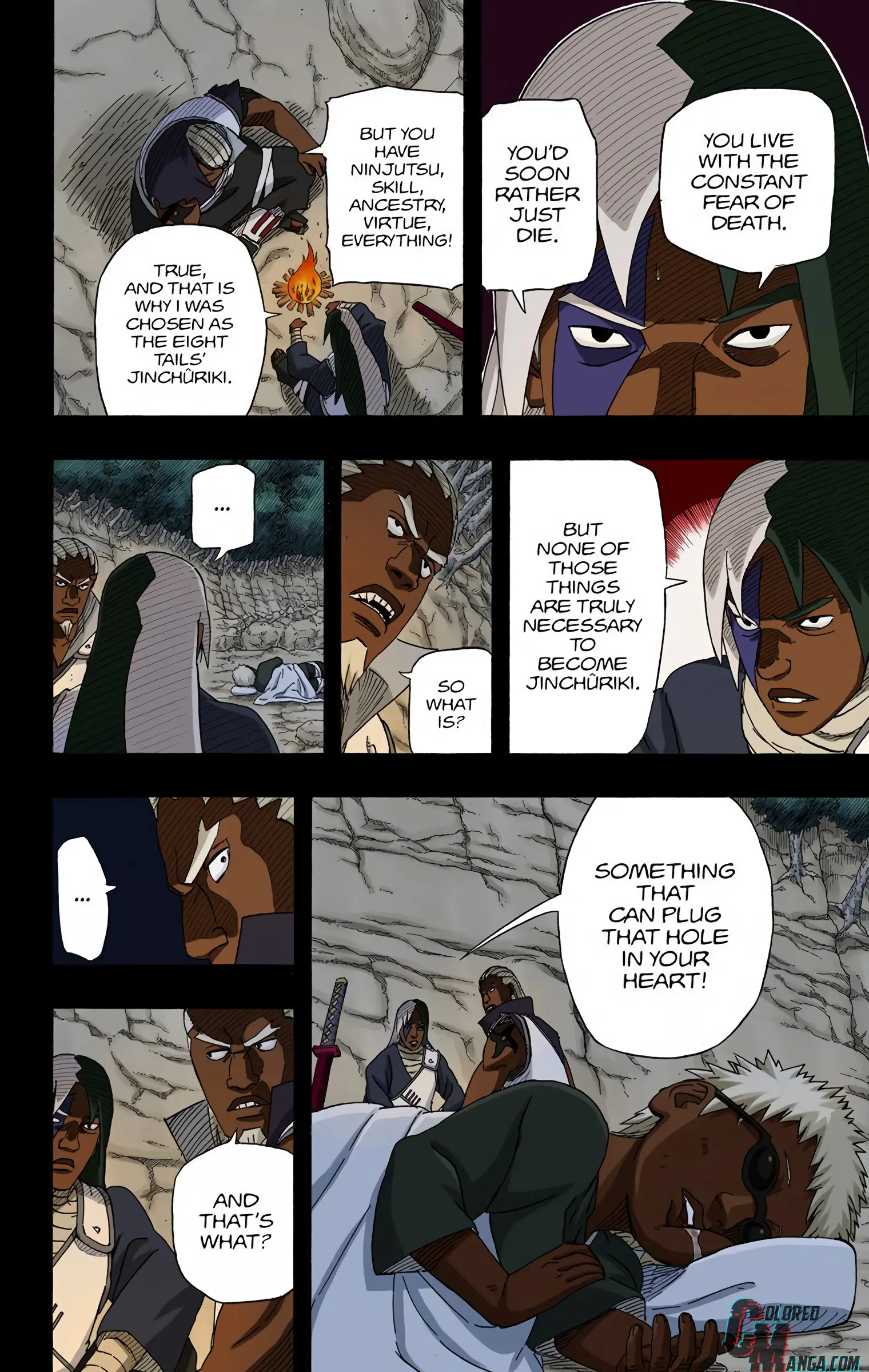 Naruto Colored Manga Online, chapter 542, page 4
