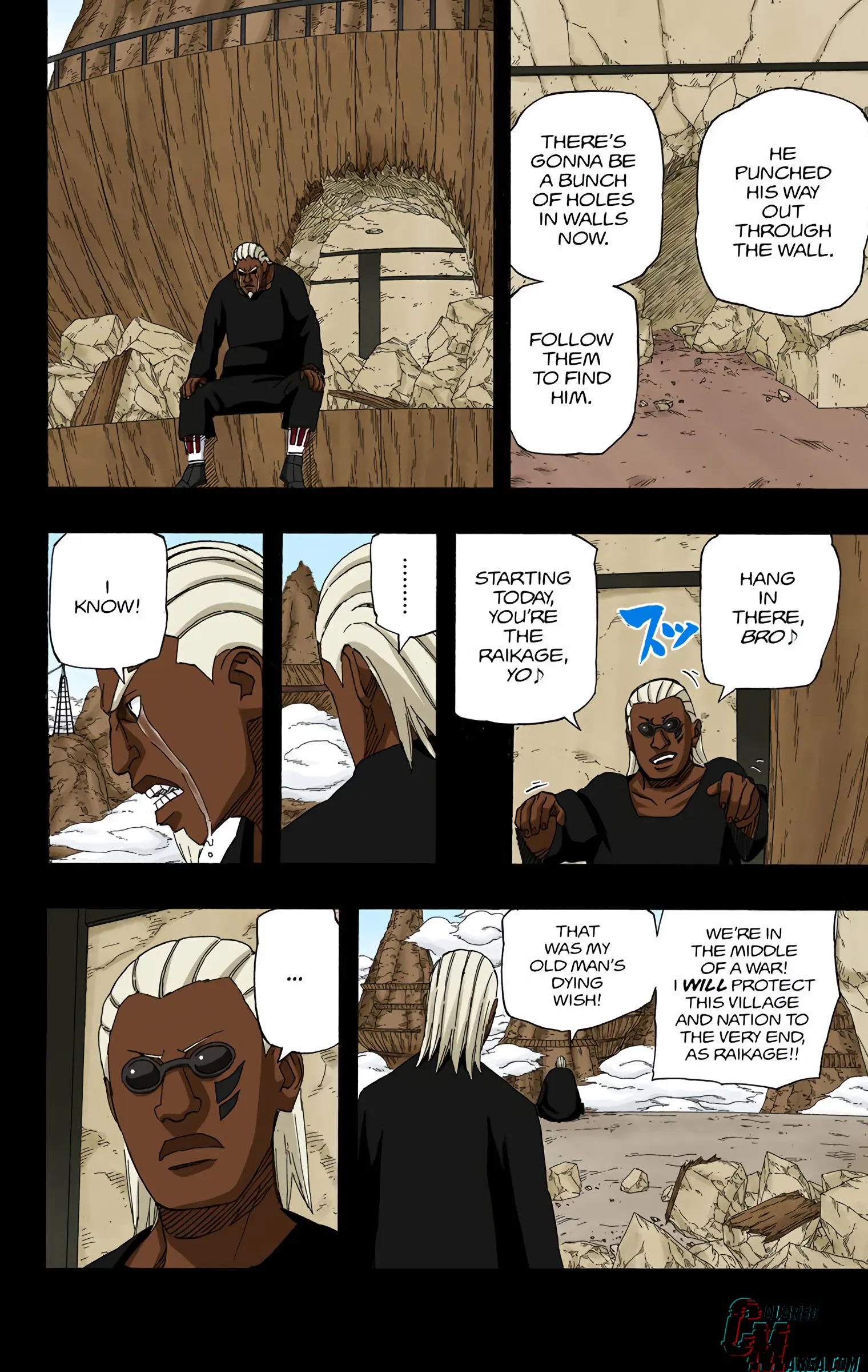 Naruto Colored Manga Online, chapter 543, page 12