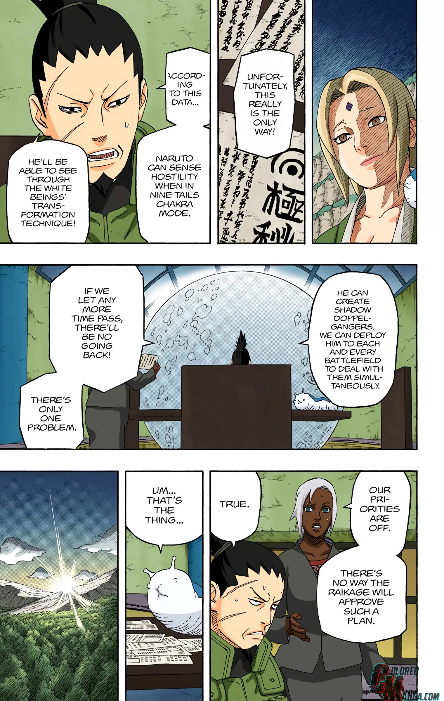 Naruto Colored Manga Online, chapter 544, page 14