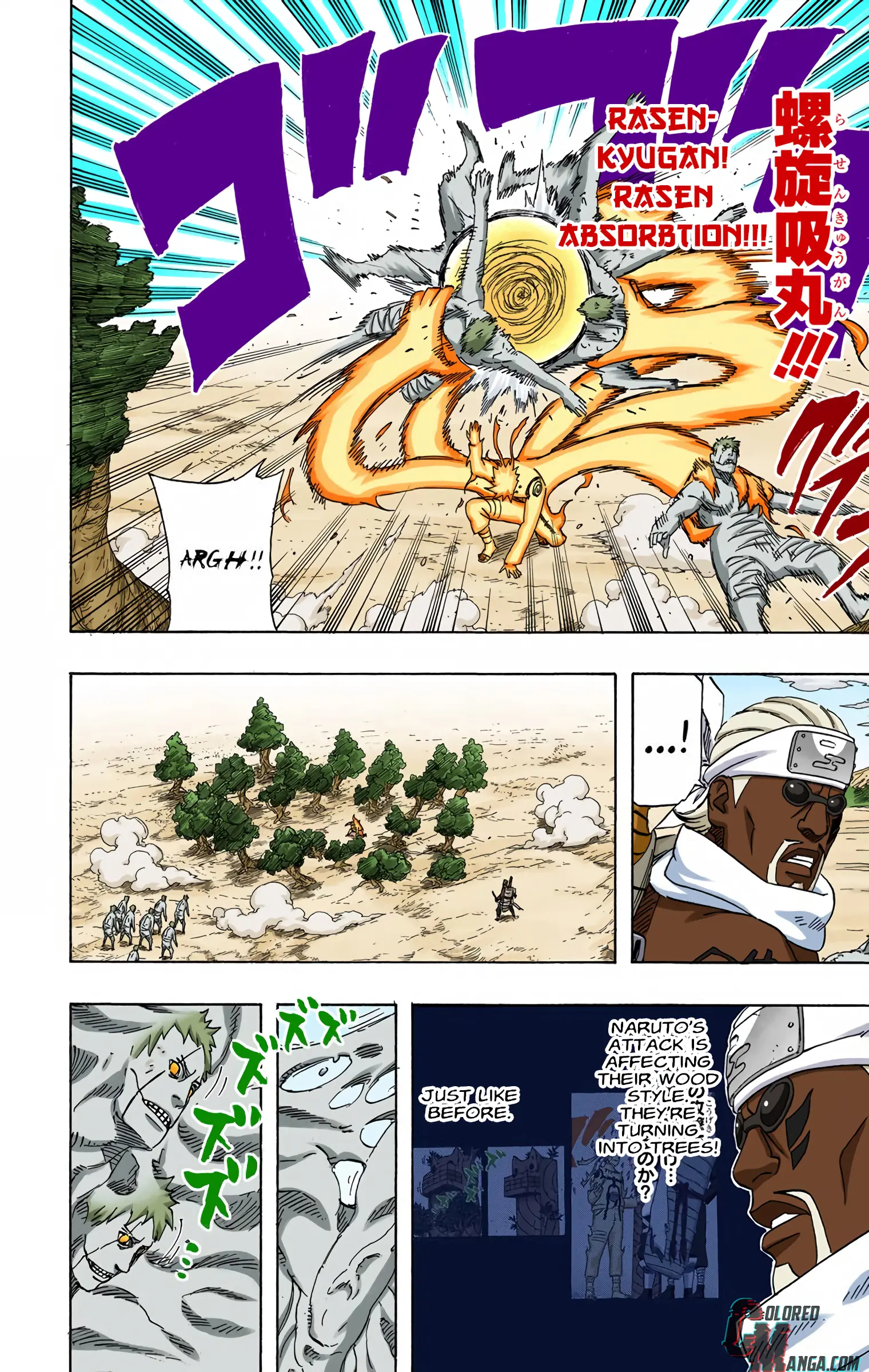 Naruto Colored Manga Online, chapter 545, page 19