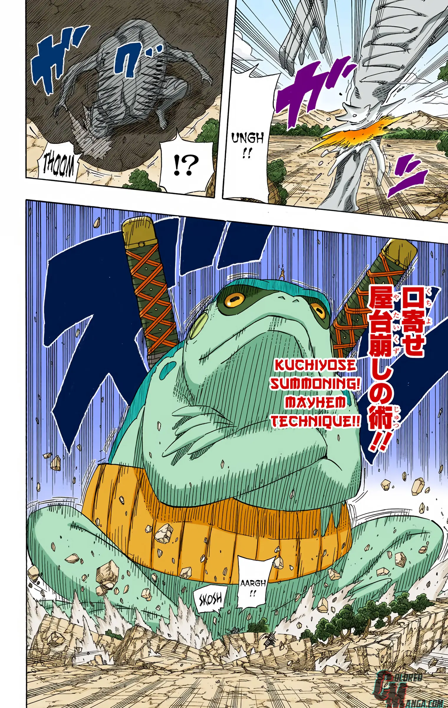 Naruto Colored Manga Online, chapter 545, page 21
