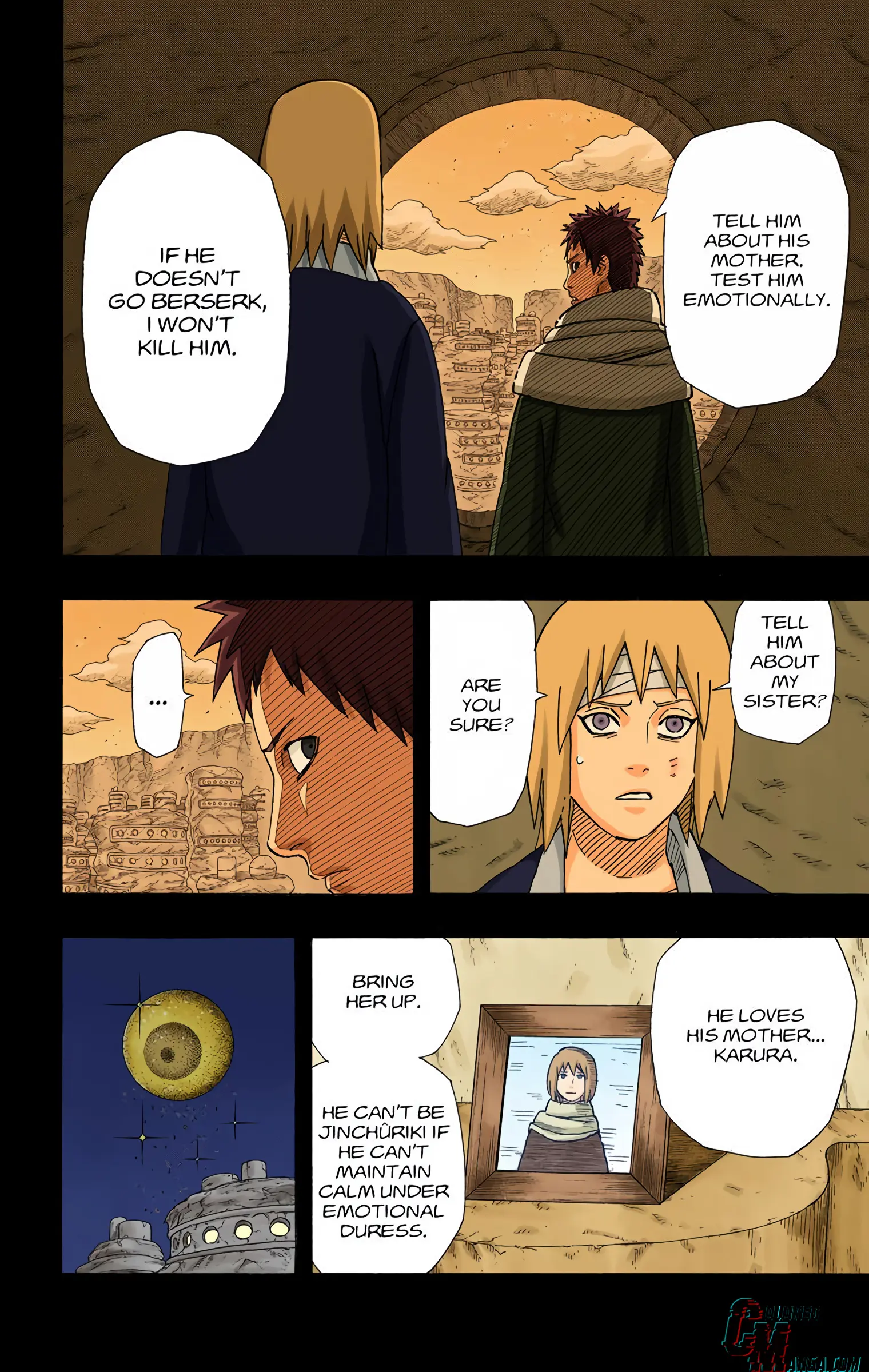 Naruto Colored Manga Online, chapter 547, page 6