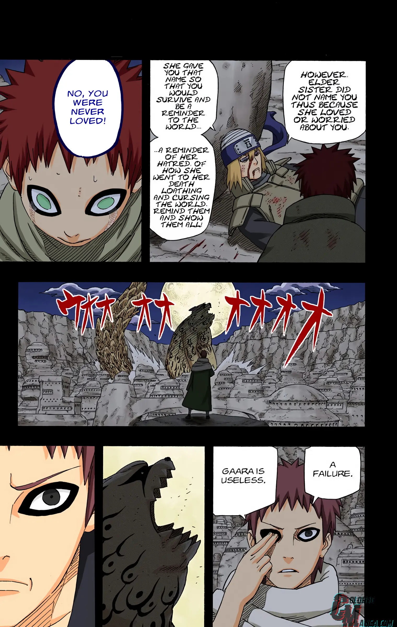Naruto Colored Manga Online, chapter 547, page 7