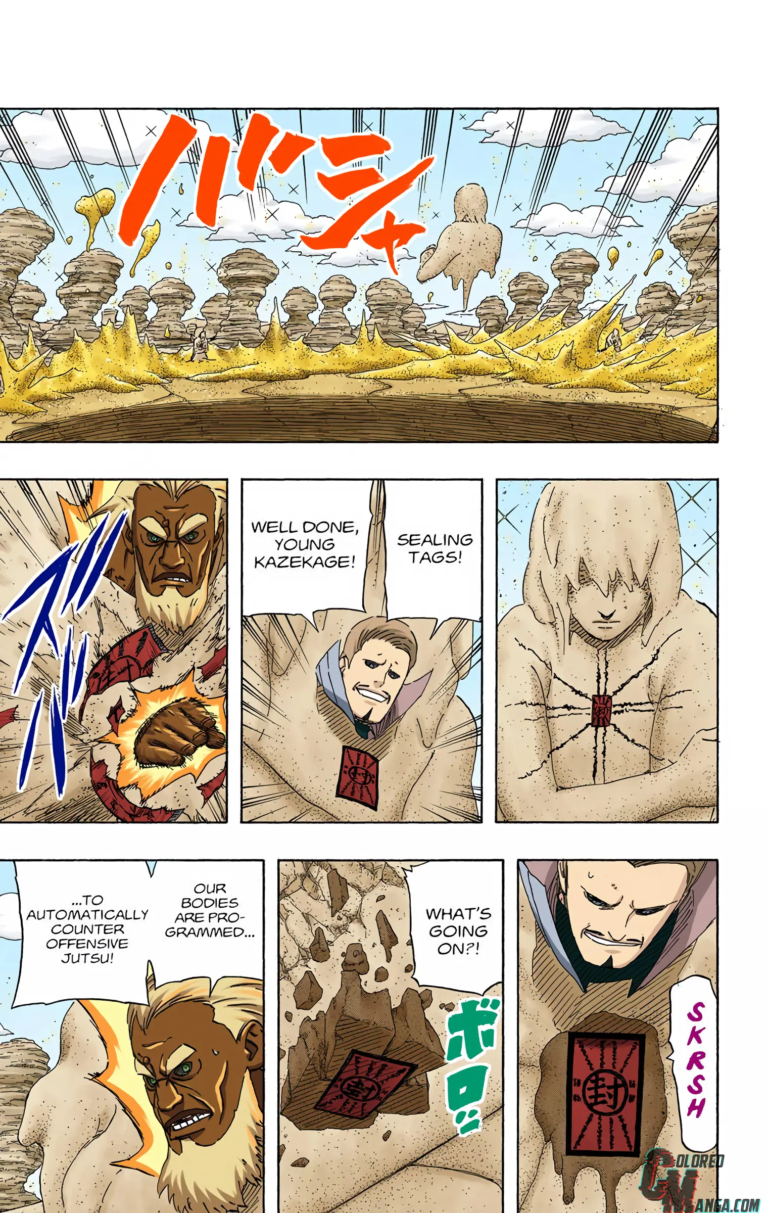 Naruto Colored Manga Online, chapter 548, page 14
