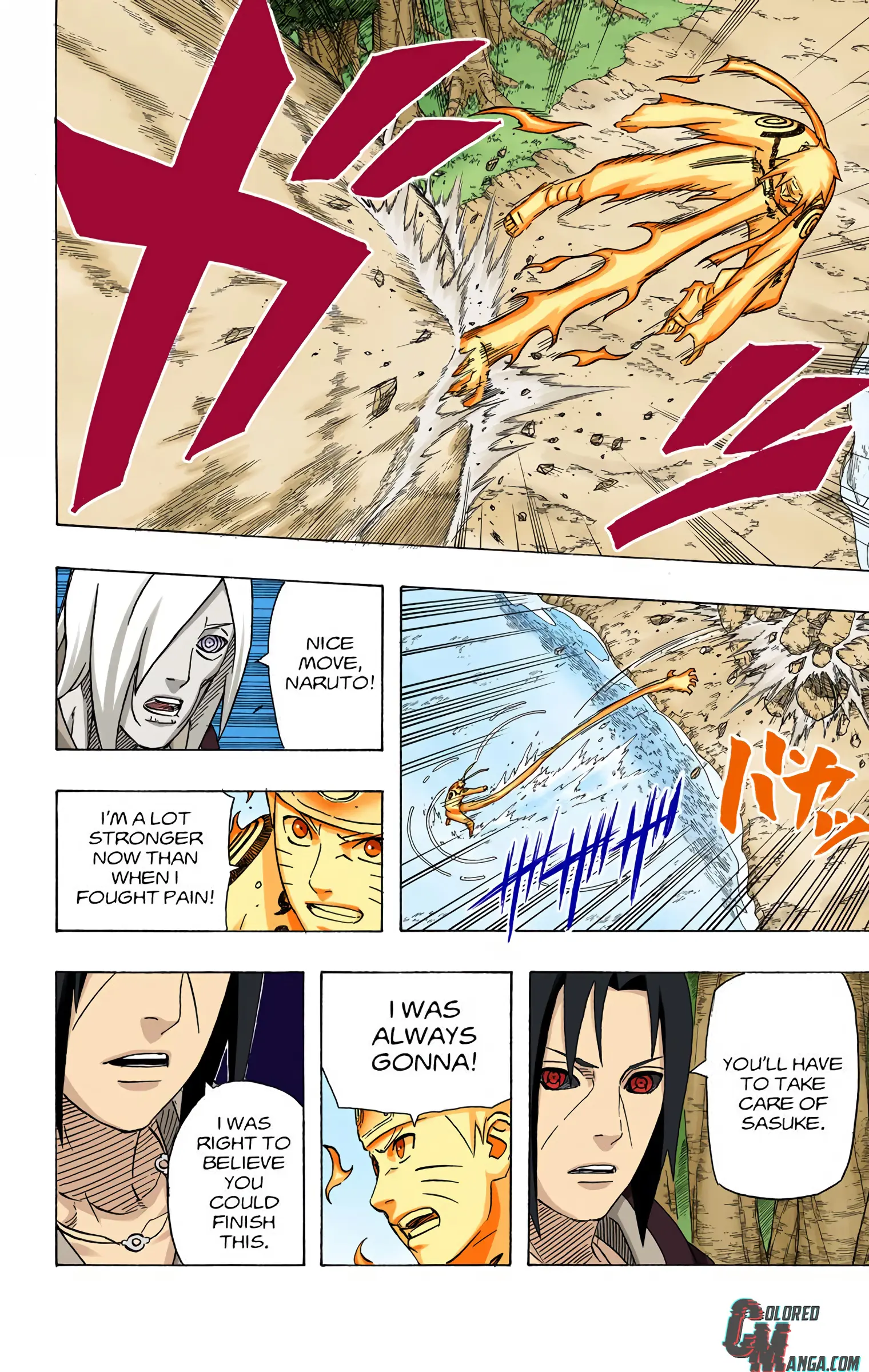 Naruto Colored Manga Online, chapter 549, page 10