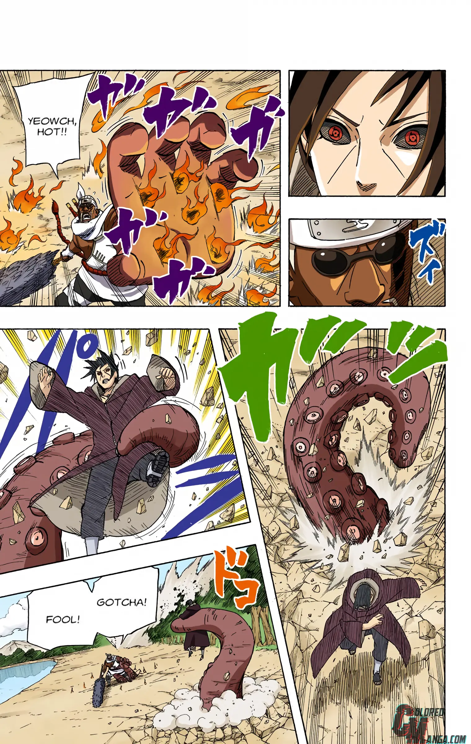 Naruto Colored Manga Online, chapter 549, page 13