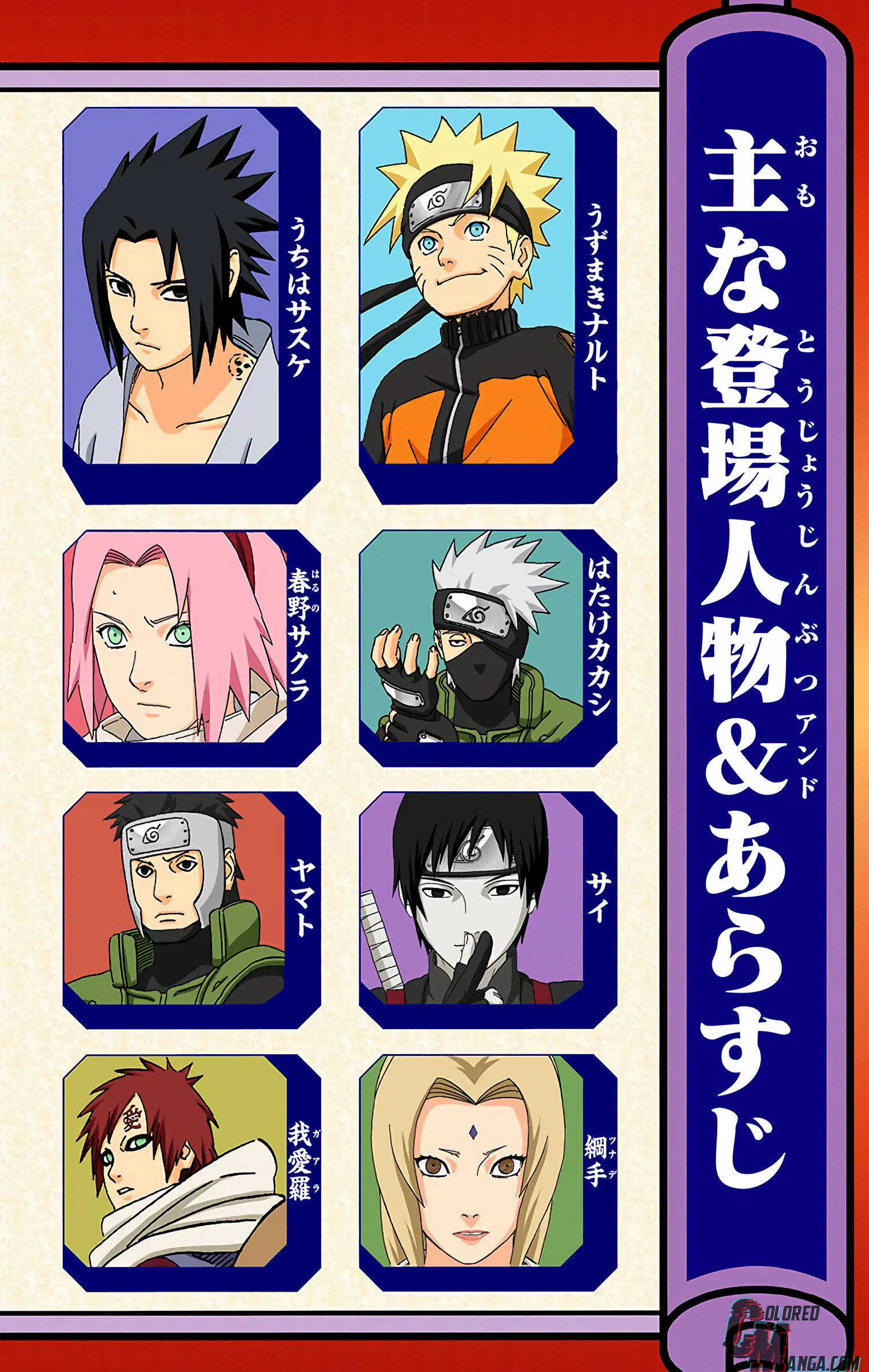 Naruto Colored Manga Online, chapter 556, page 4