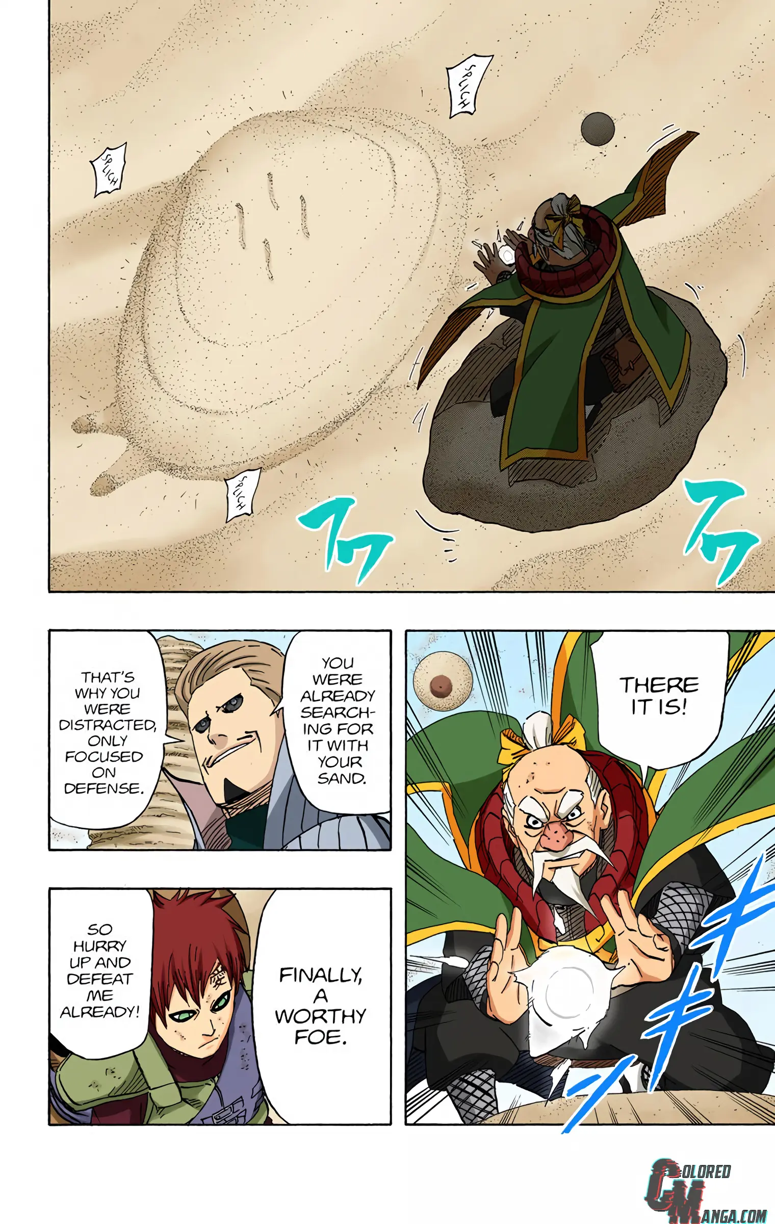 Naruto Colored Manga Online, chapter 556, page 10