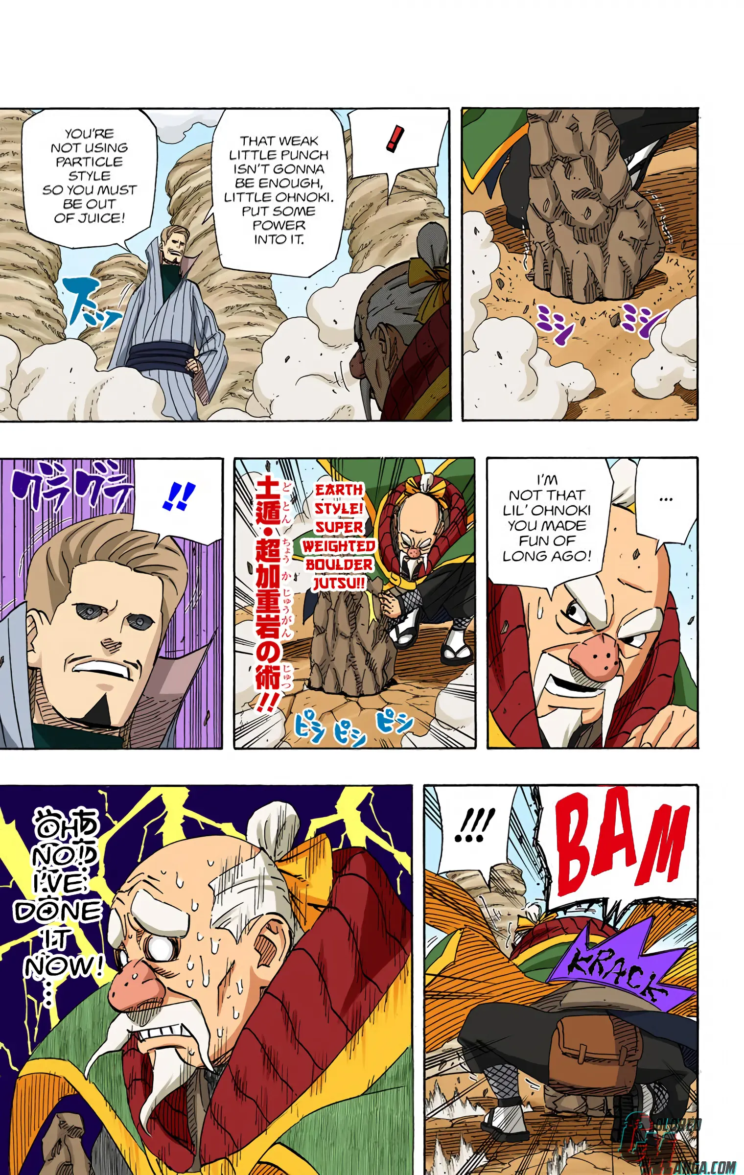 Naruto Colored Manga Online, chapter 556, page 13
