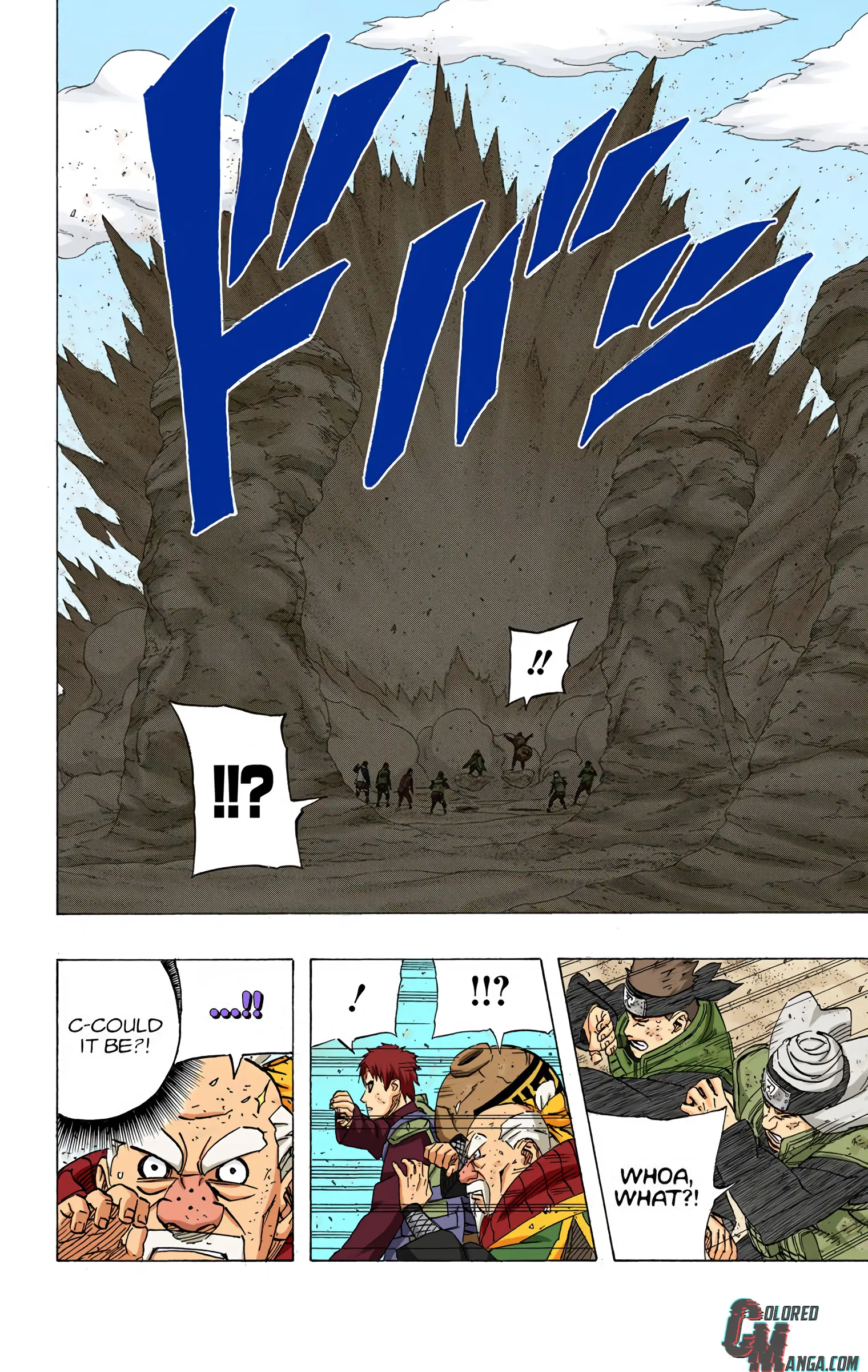 Naruto Colored Manga Online, chapter 556, page 20
