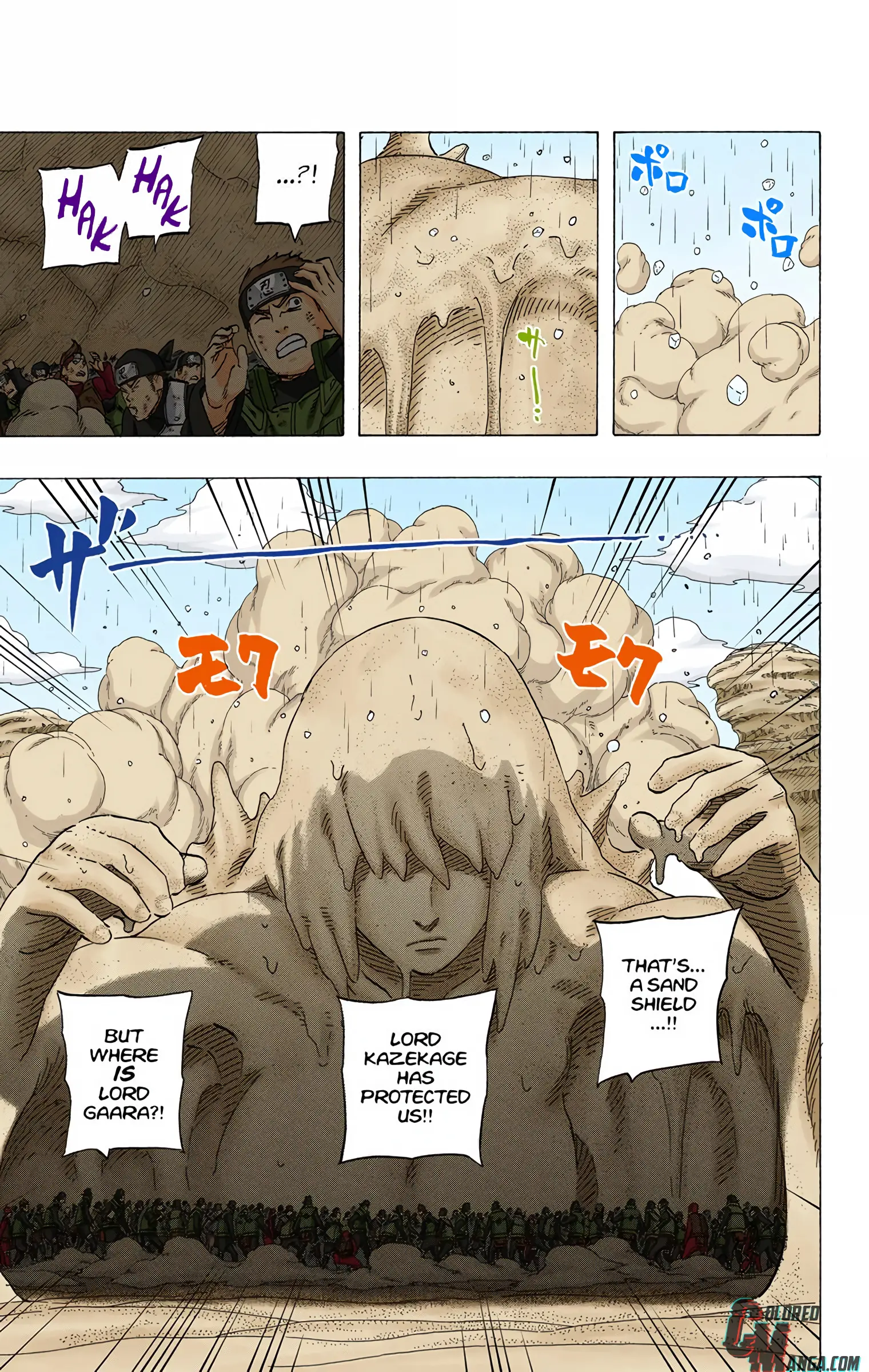 Naruto Colored Manga Online, chapter 557, page 11