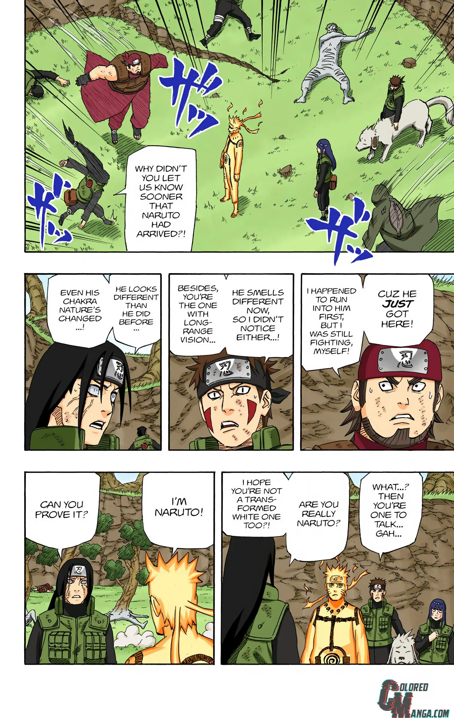 Naruto Colored Manga Online, chapter 559, page 4