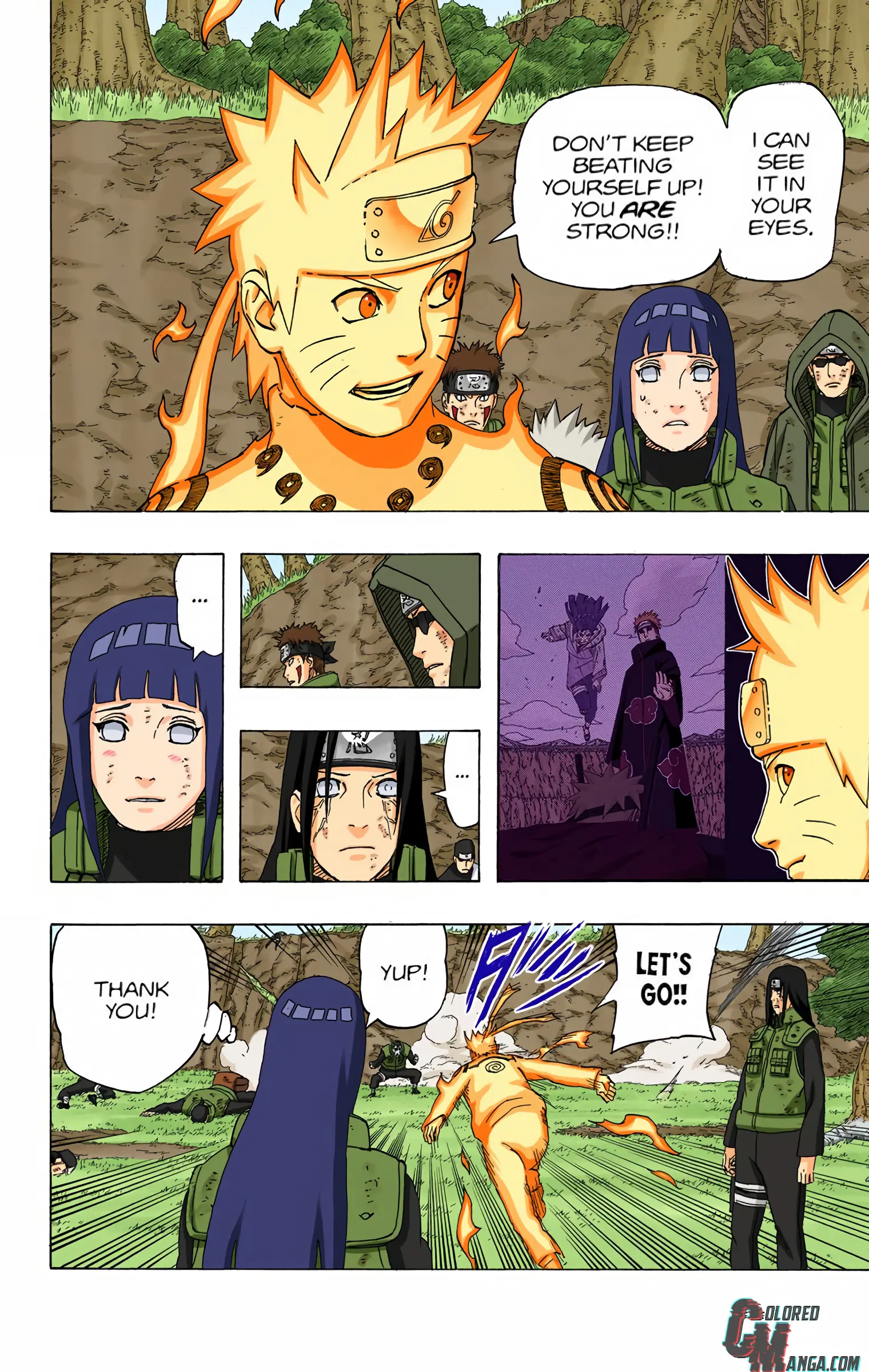 Naruto Colored Manga Online, chapter 559, page 6