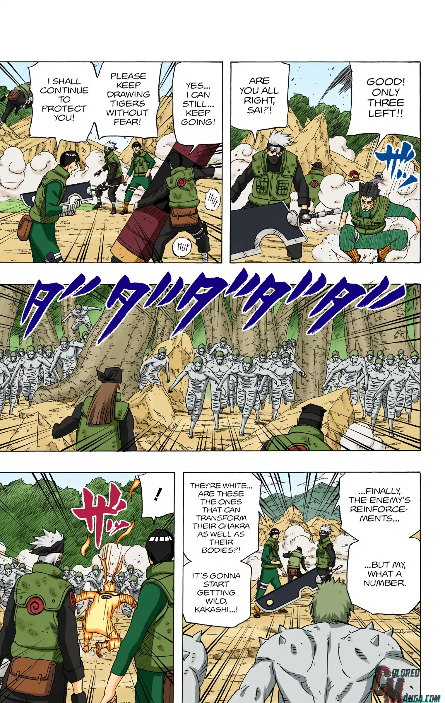 Naruto Colored Manga Online, chapter 559, page 9