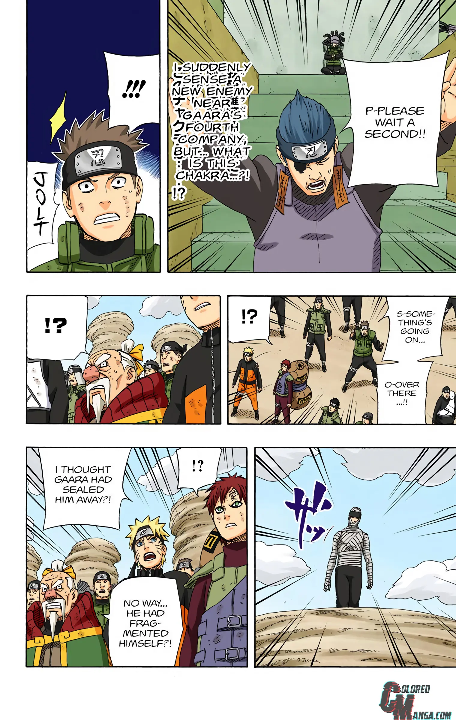 Naruto Colored Manga Online, chapter 559, page 14