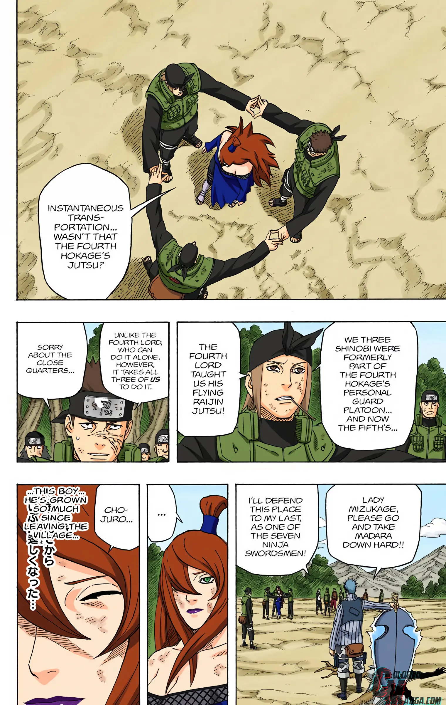 Naruto Colored Manga Online, chapter 562, page 12